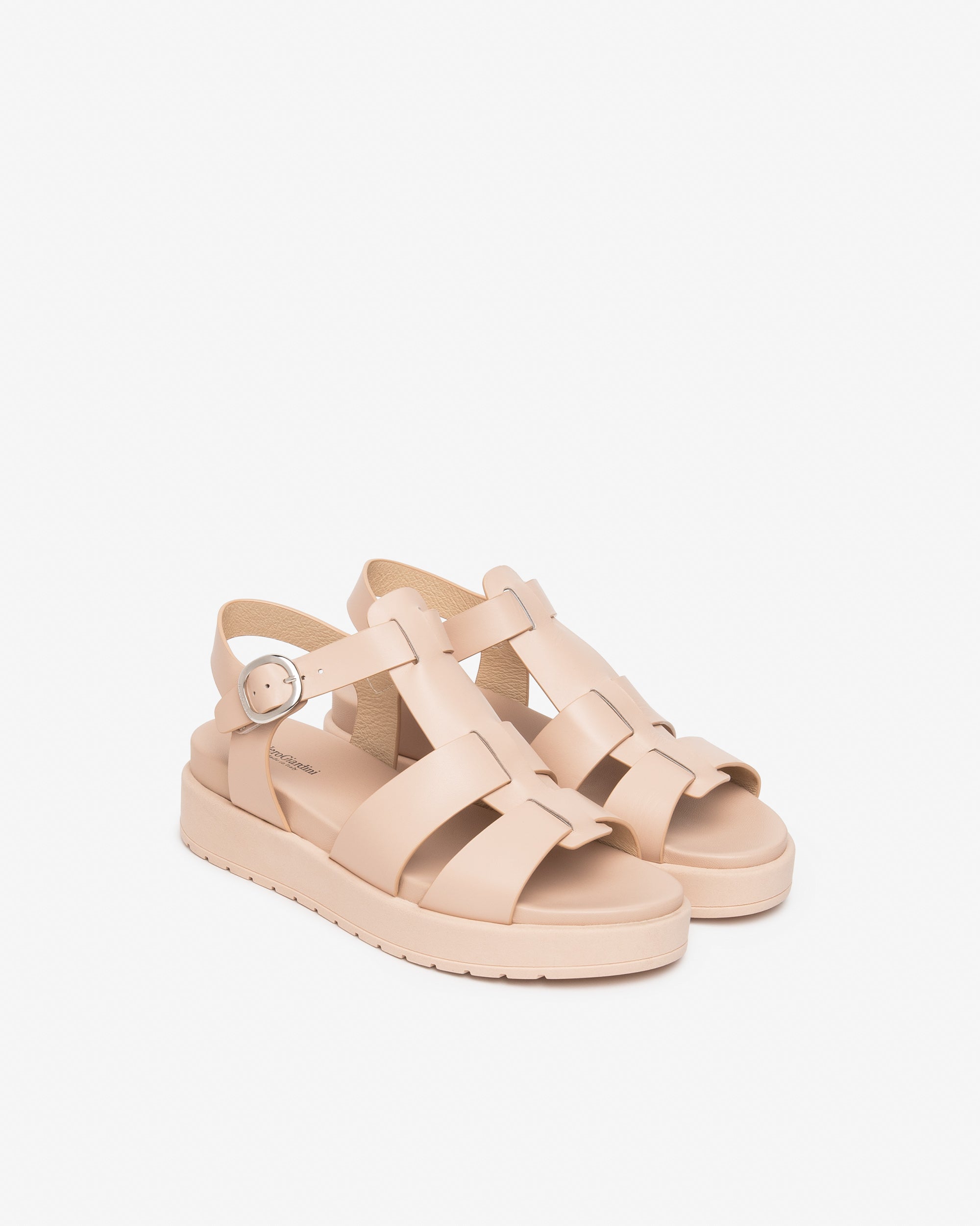 Nerogiardini Sandales Femme Sandales Cuir Été Confort