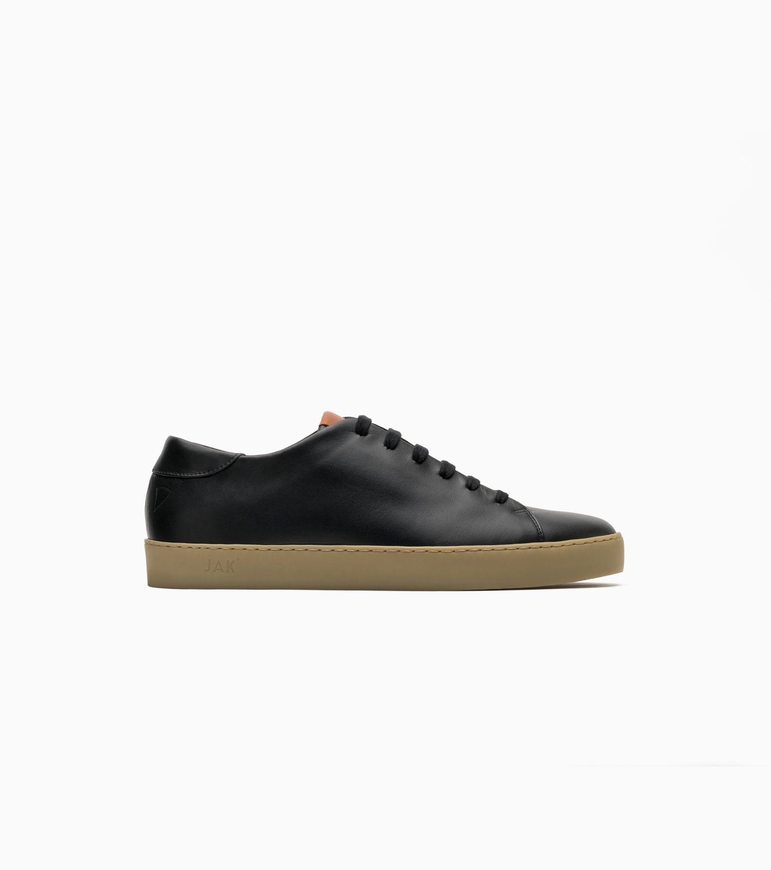 JAK Legacy Black sneaker basse cuir noir personnalisable