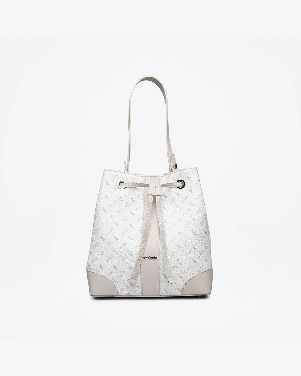 NeroGiardini Sacs Sac Seau Cuir Femme PZ Italien