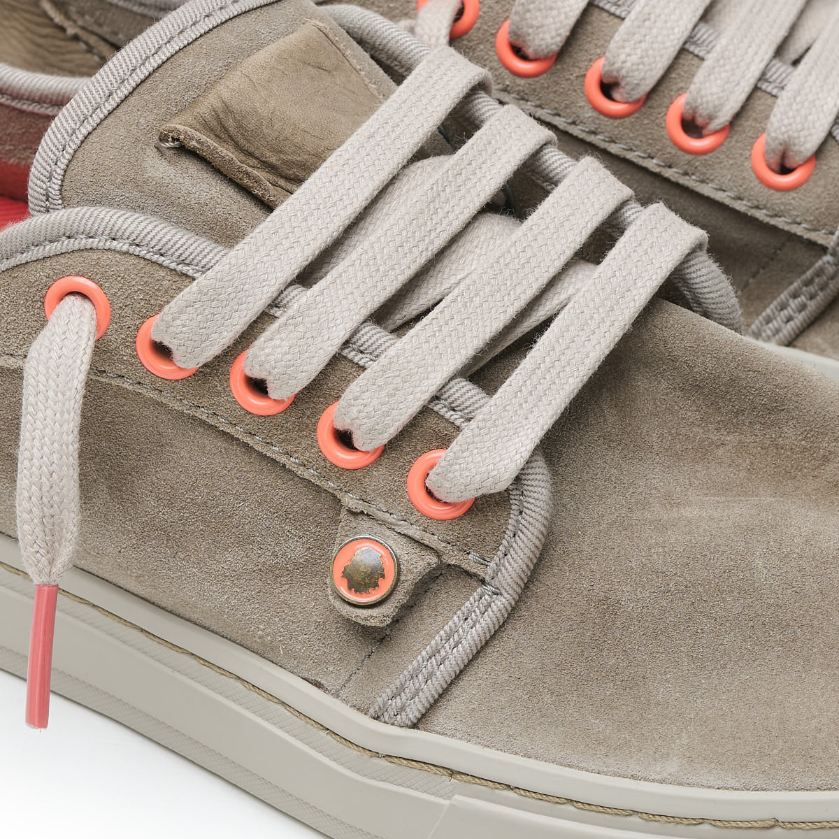 Satorisan Heisei Suede Gravel baskets daim gris