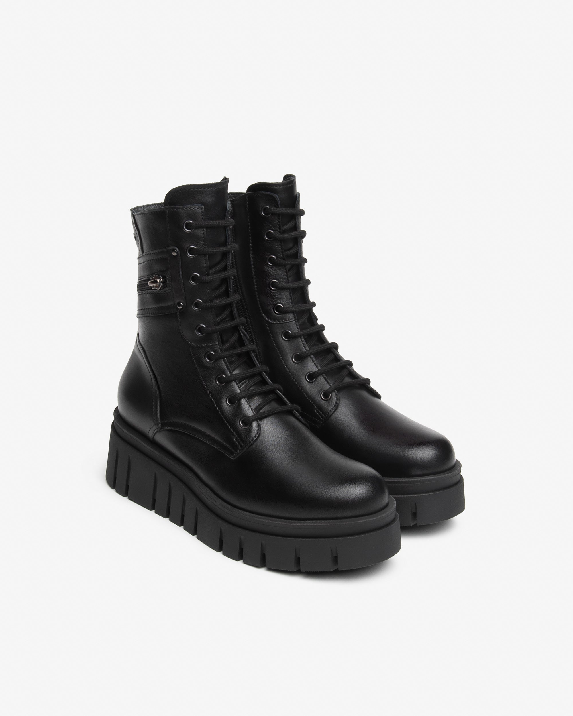 NeroGiardini Bottines Motardes Femme Cuir Hiver