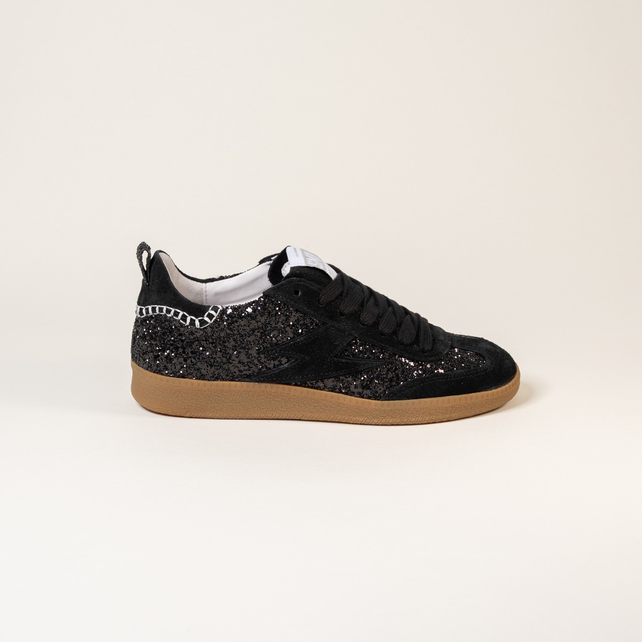 SMR Kayla E110 baskets glitter noir