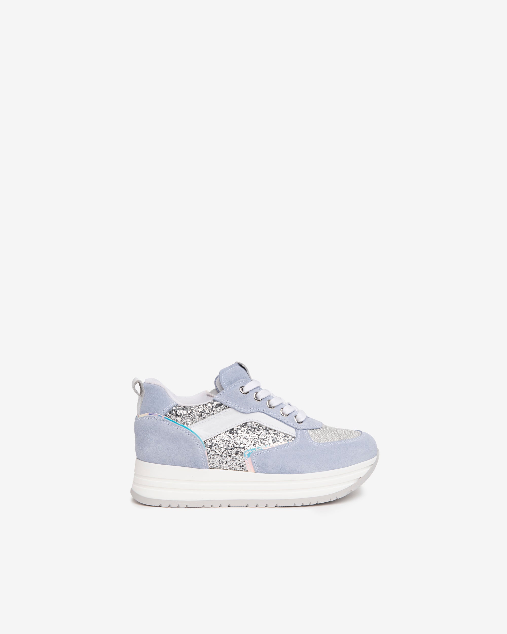 NeroGiardini Sneakers Teens Fille Cuir Velours Technique