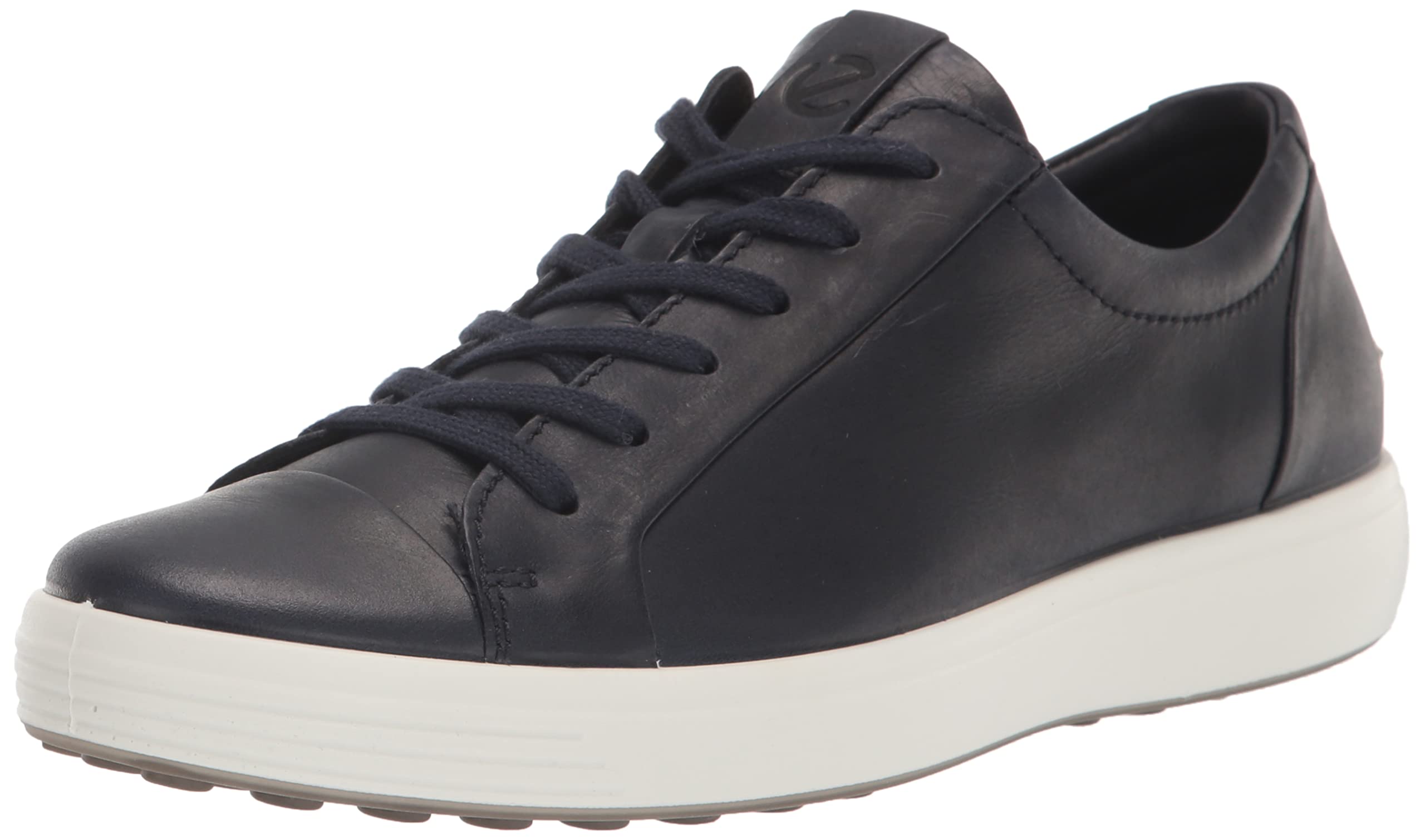 ECCO Soft 7 basket cuir homme noir 44