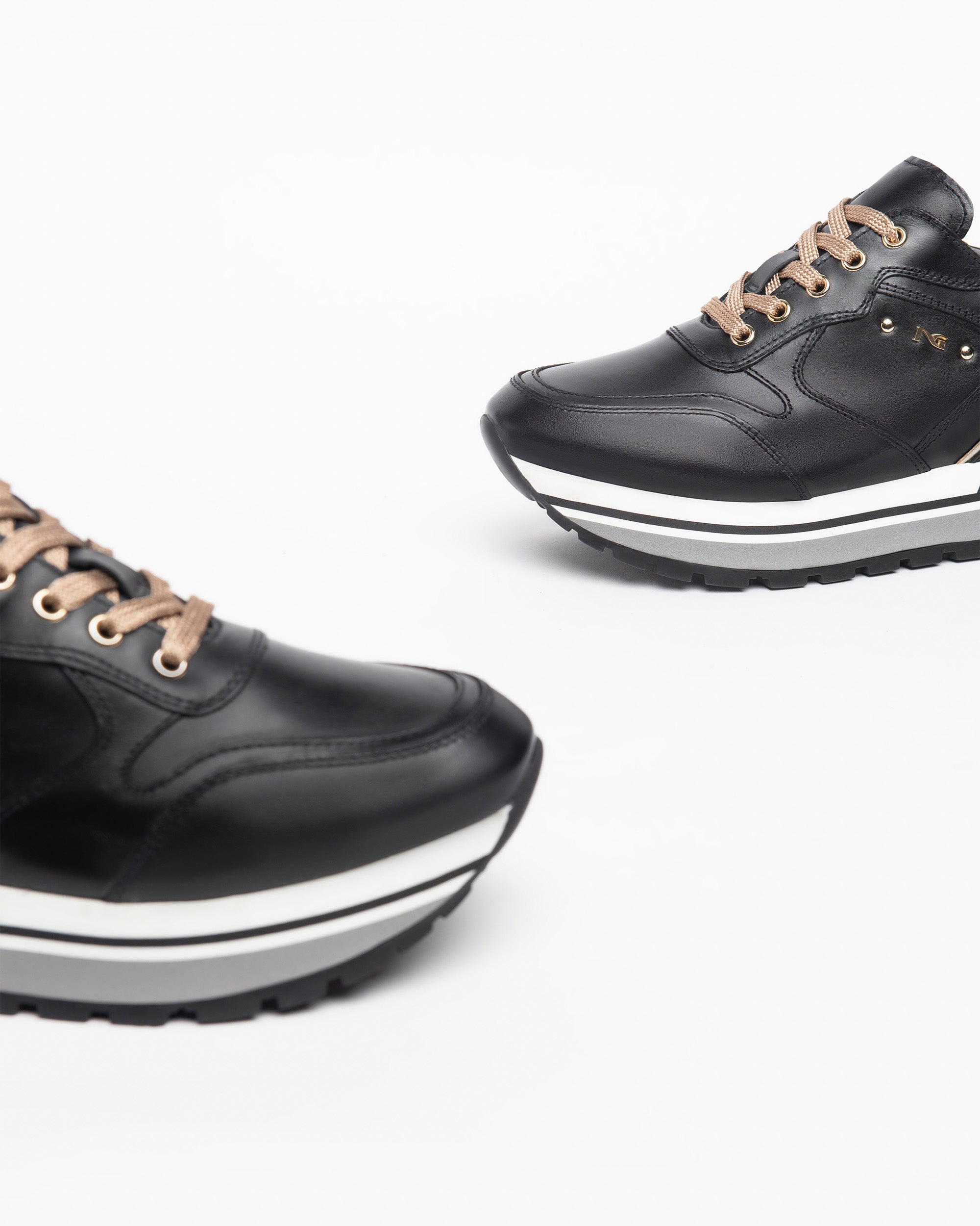 NeroGiardini Sneakers femme cuir DryGo confort