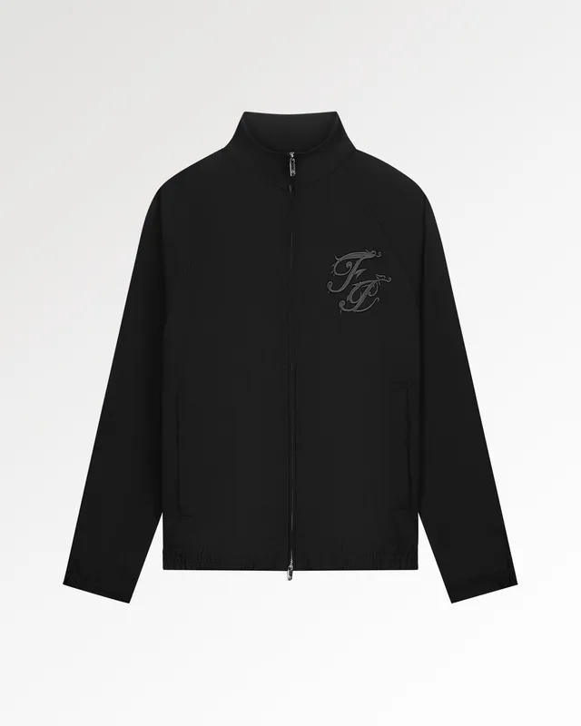 Filling Pieces Track Jacket veste noir laine