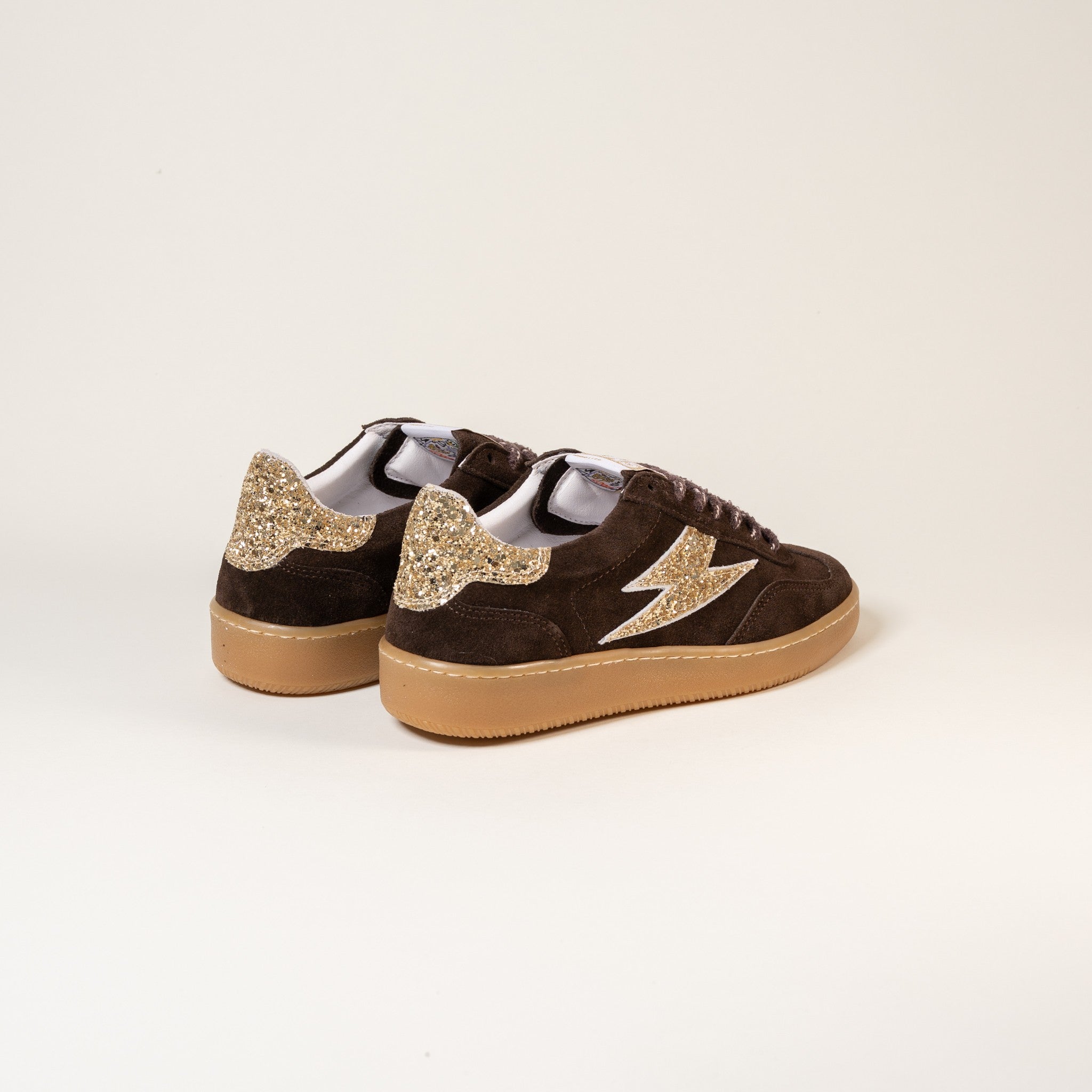 Semerdjian Lee E433 baskets marron or daim