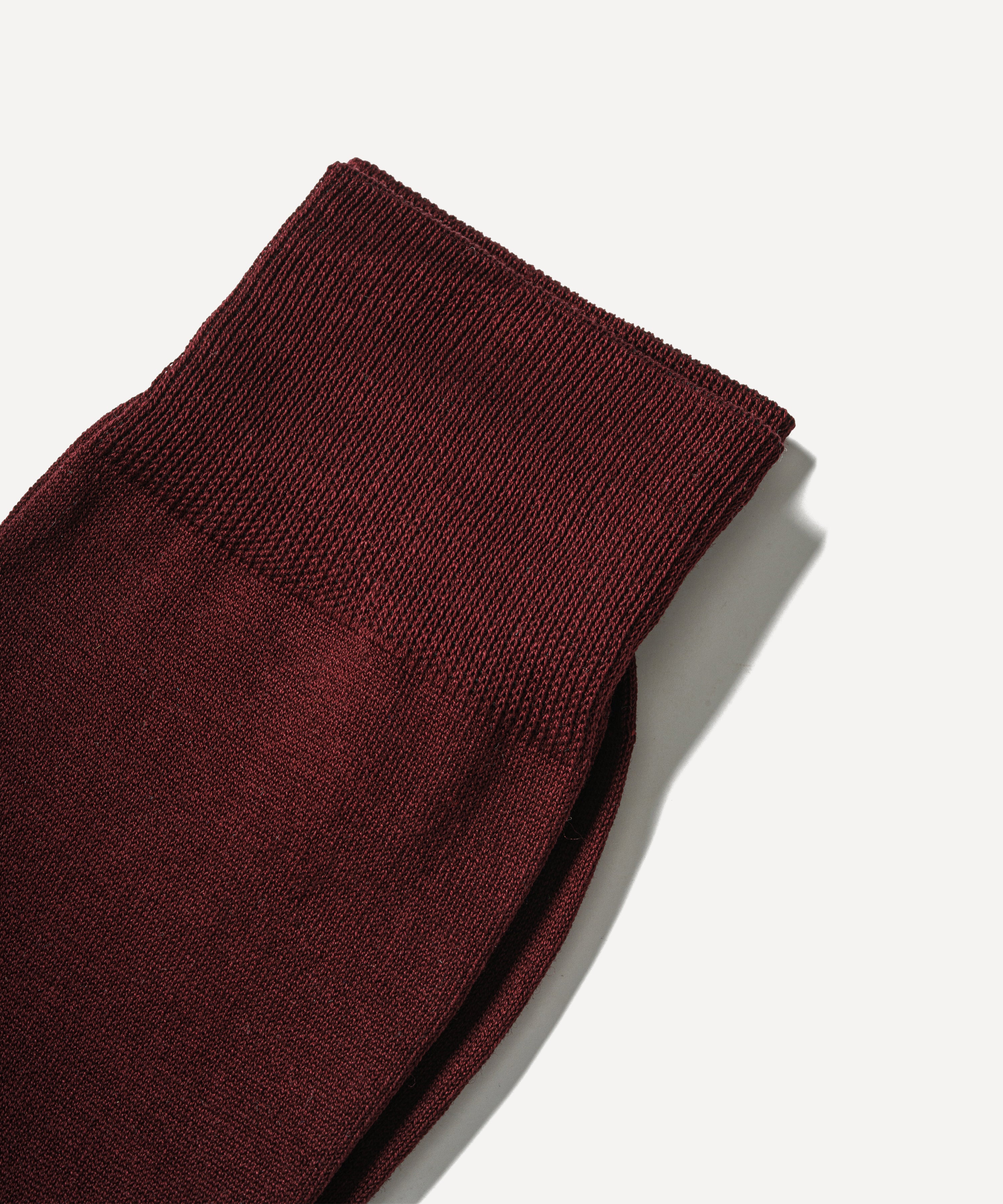 JAK Cotton Socks Vino chaussettes homme M bordeaux