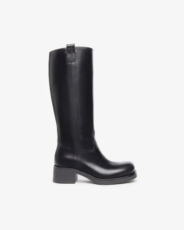 Nerogiardini Bottes Femme Cuir Confort Automne Hiver