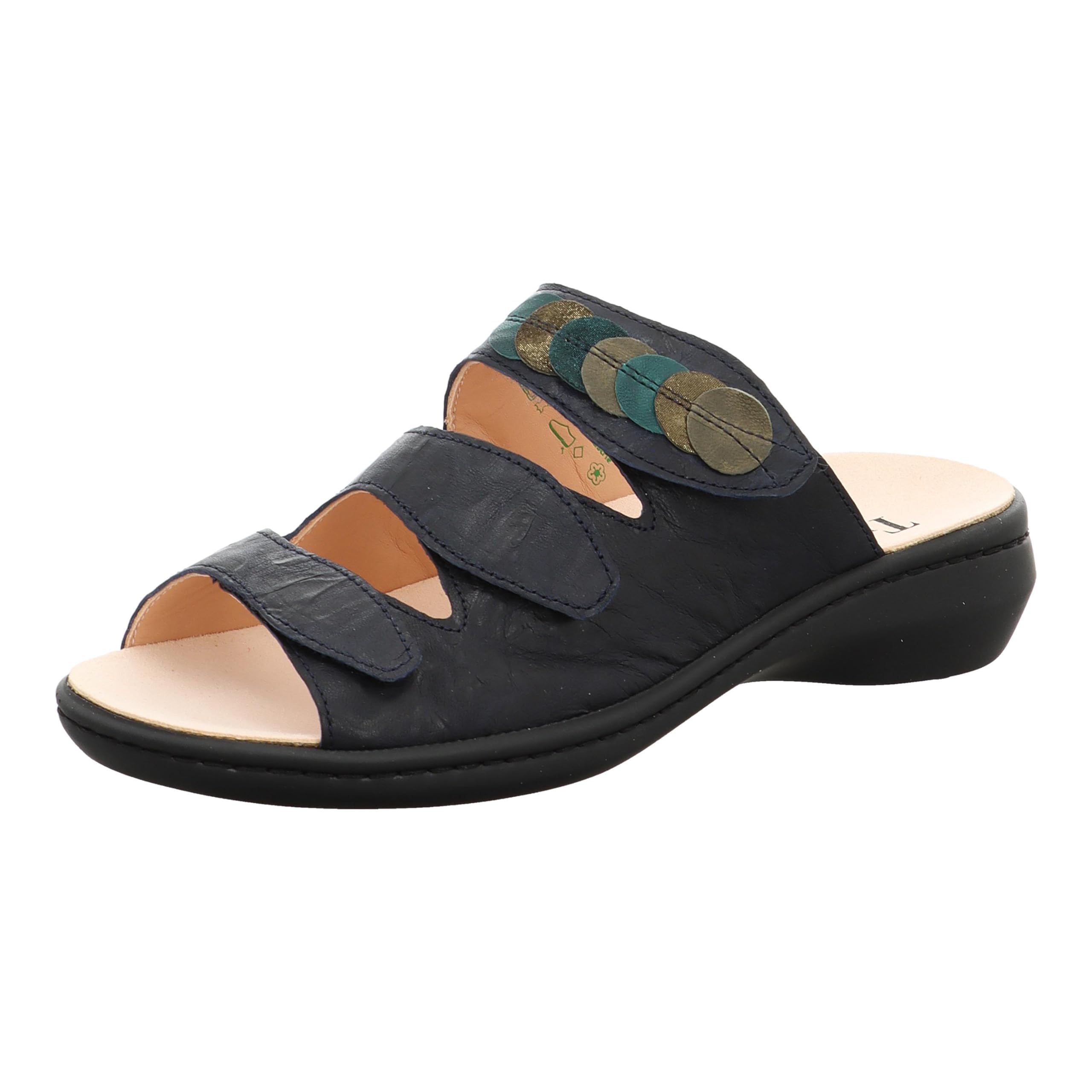 Think Camilla mules femme Bleu Marine 36 EU Étroit