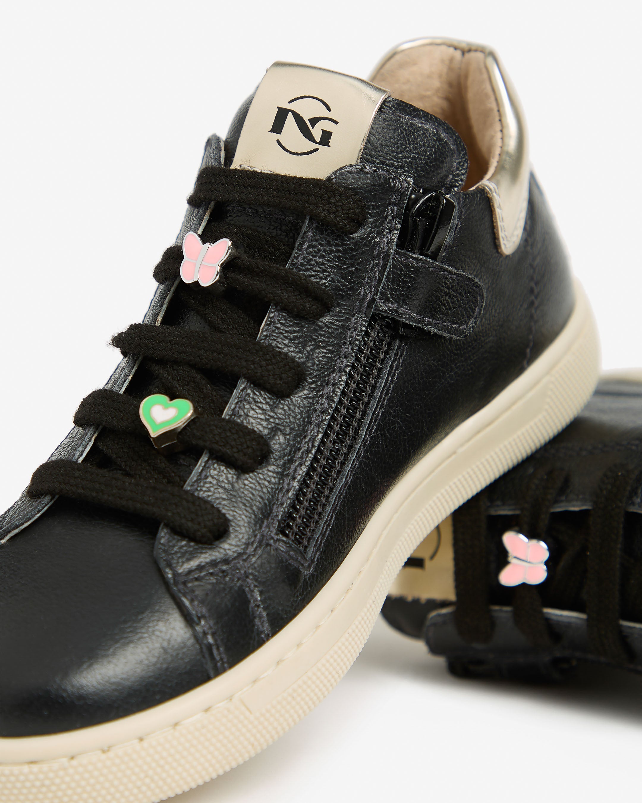 Nerogiardini Sneakers Junior Fille Cuir Baskets Hiver