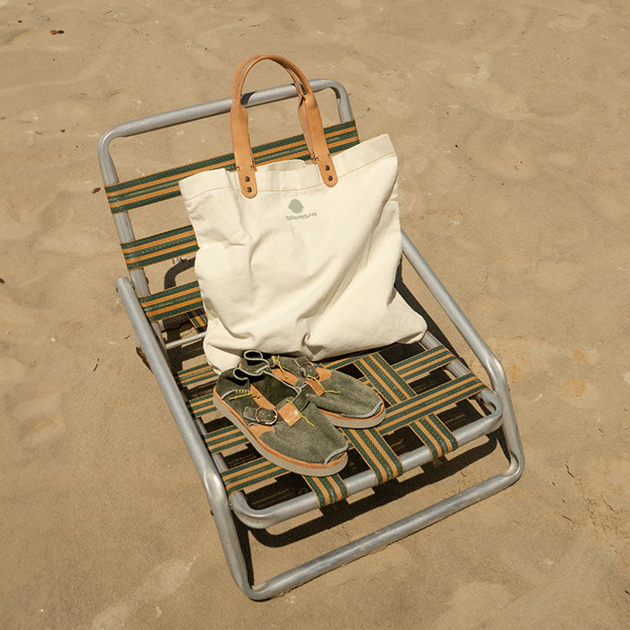 Satorisan Tote Bag Carolina Gaia sac Pampas White