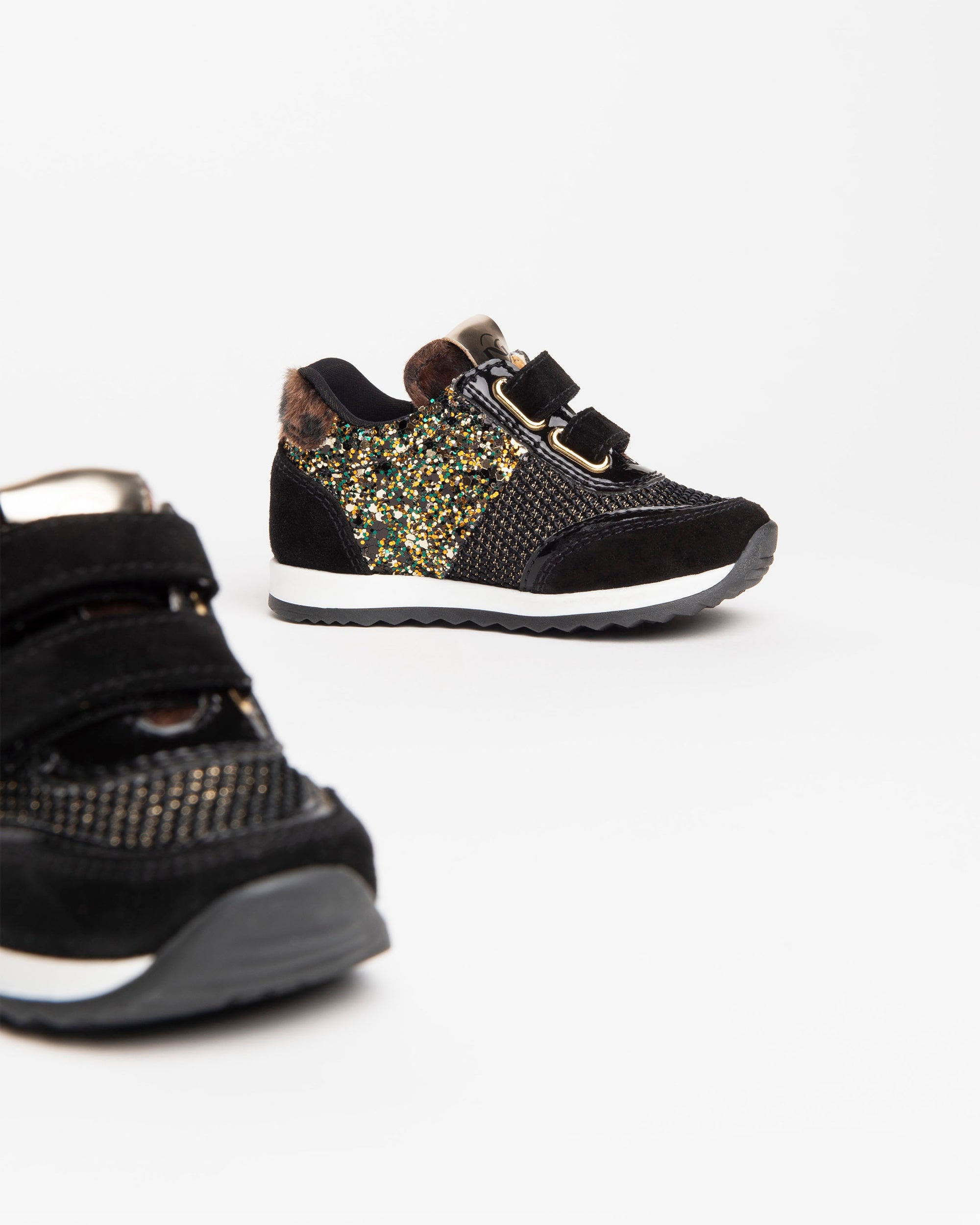 NeroGiardini Sneakers Baby Fille Velours Scratch