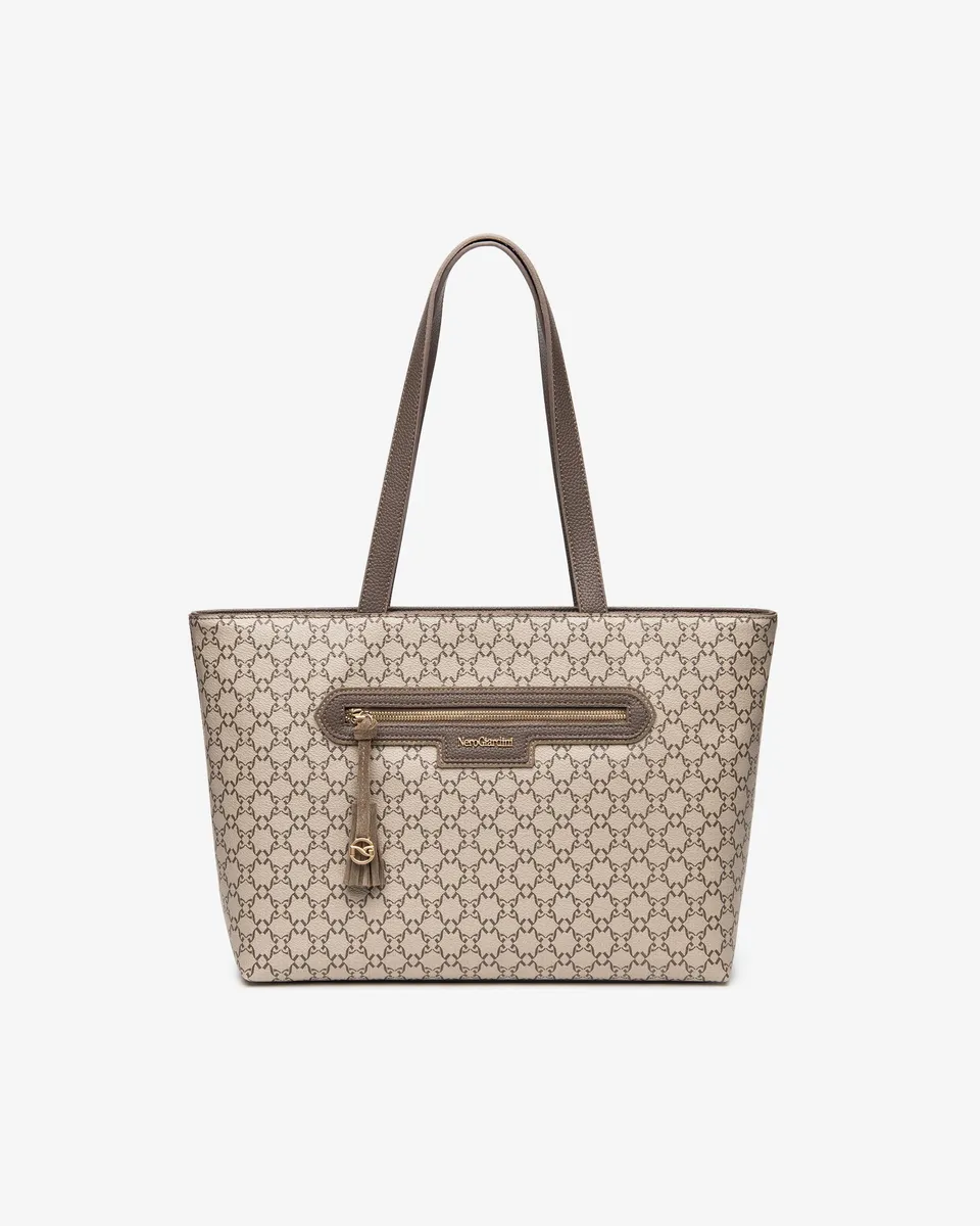 NeroGiardini Tote Bag Femme Matière Technique