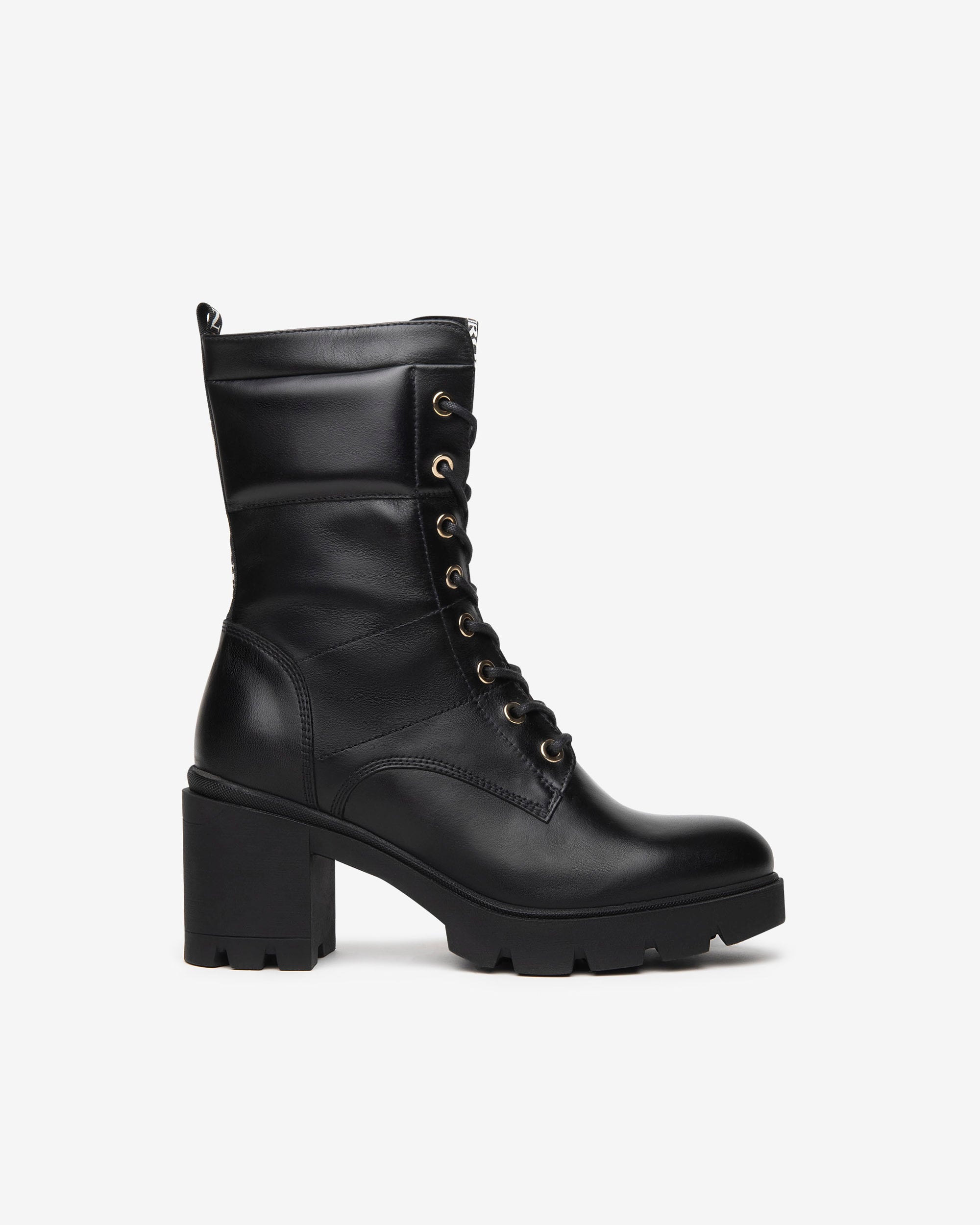 NeroGiardini Bottines Femme Cuir Lacets Talon 8 cm