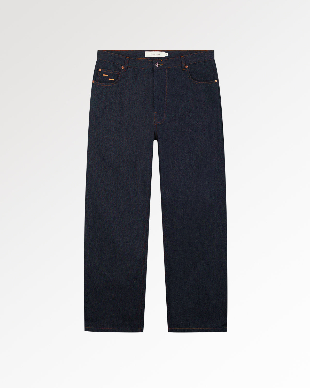 Filling Pieces Denim Raw Indigo jean indigo coton