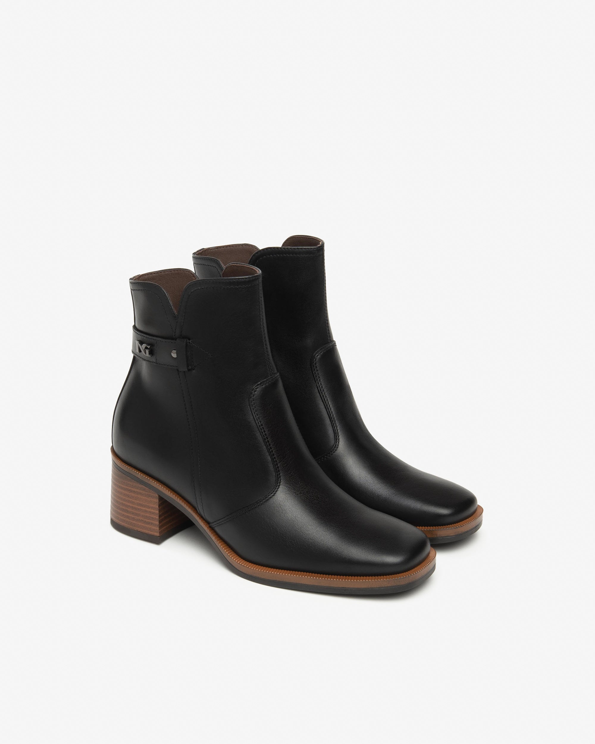 NeroGiardini Bottines Femme Cuir Hiver Confort