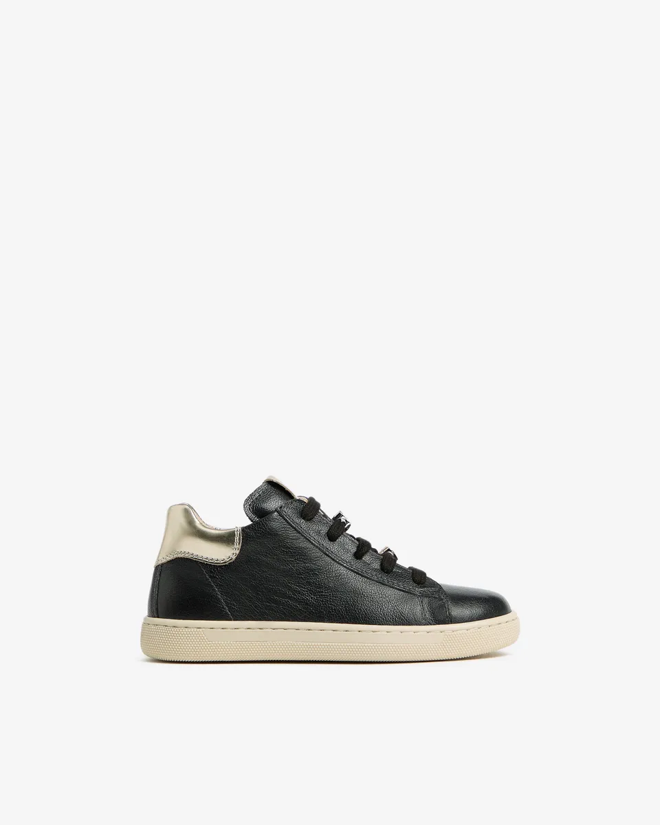 Nerogiardini Sneakers Junior Fille Cuir Baskets Hiver