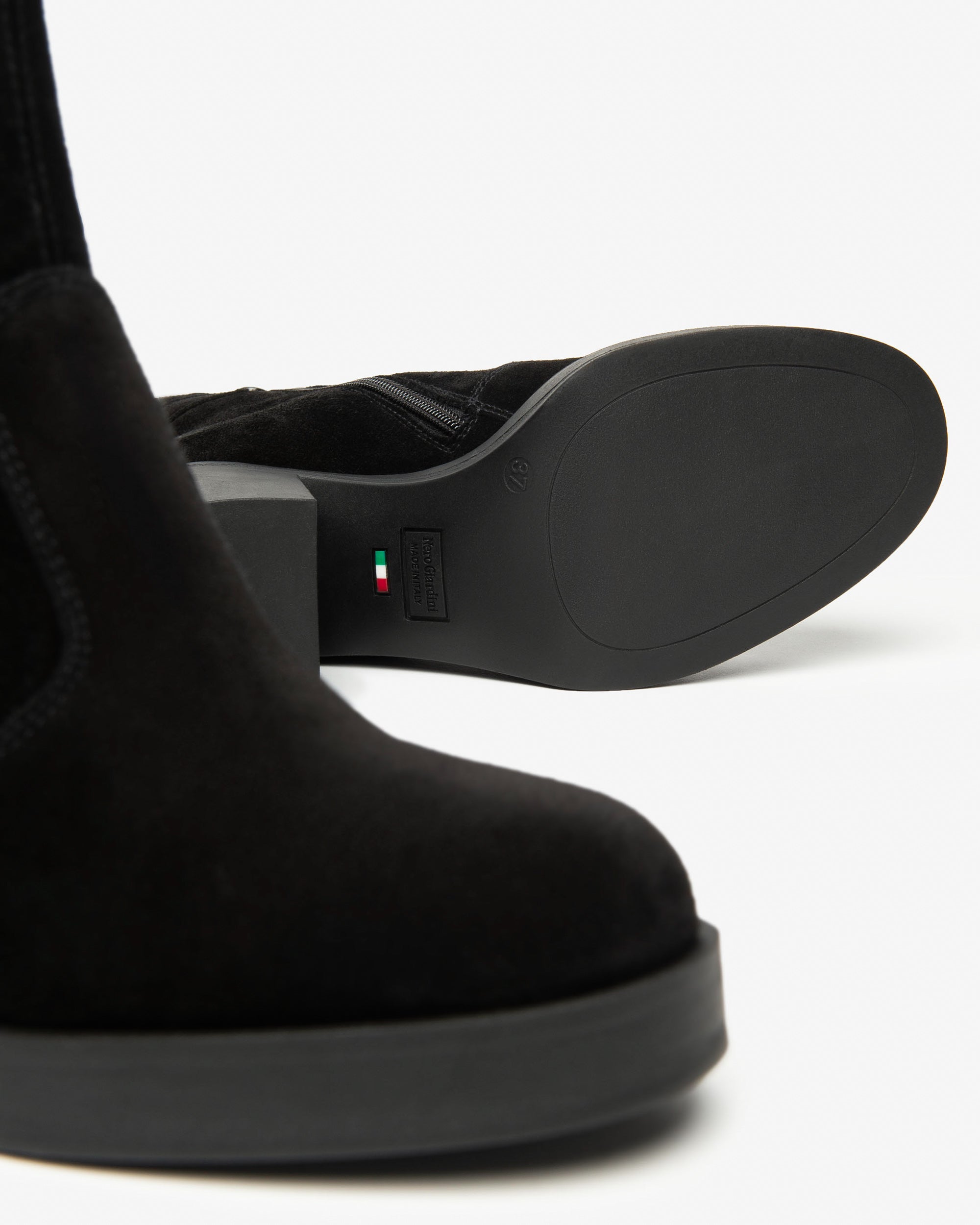 NeroGiardini Bottines Femme Cuir Velours 35-41 Automne