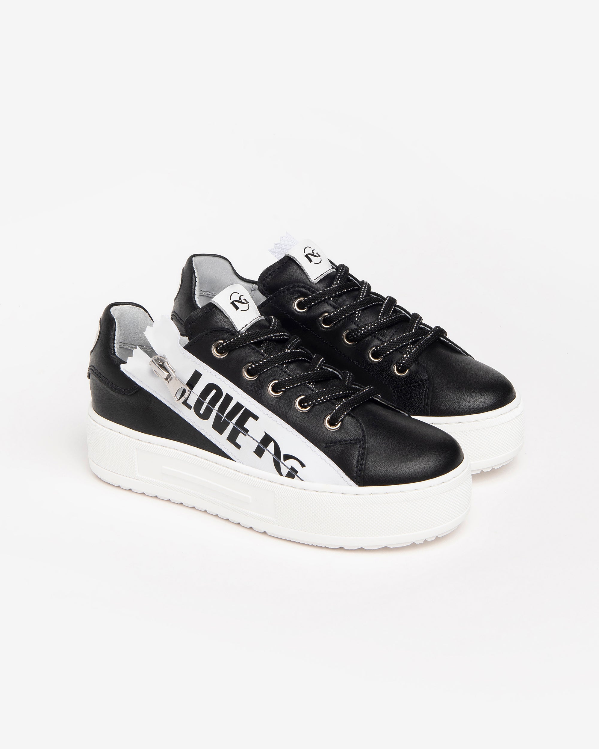 NeroGiardini Sneakers Basket Fille Cuir 34 Légère