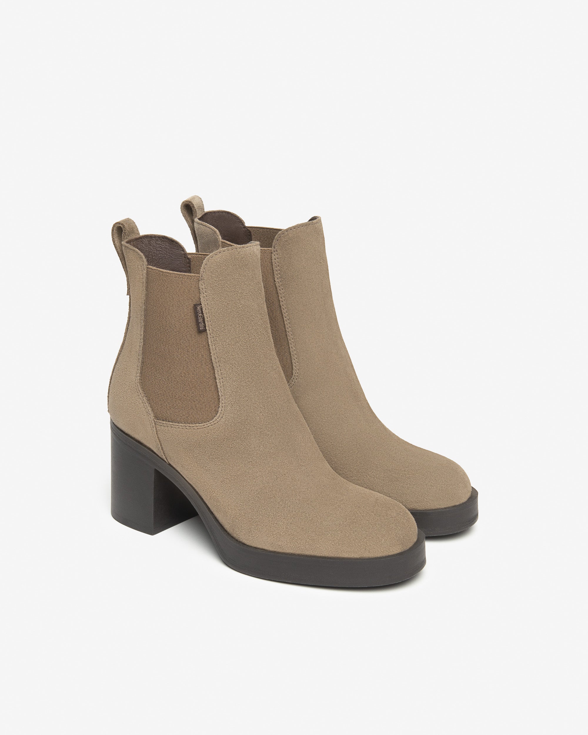 NeroGiardini Chelsea bottines chelsea femme velours