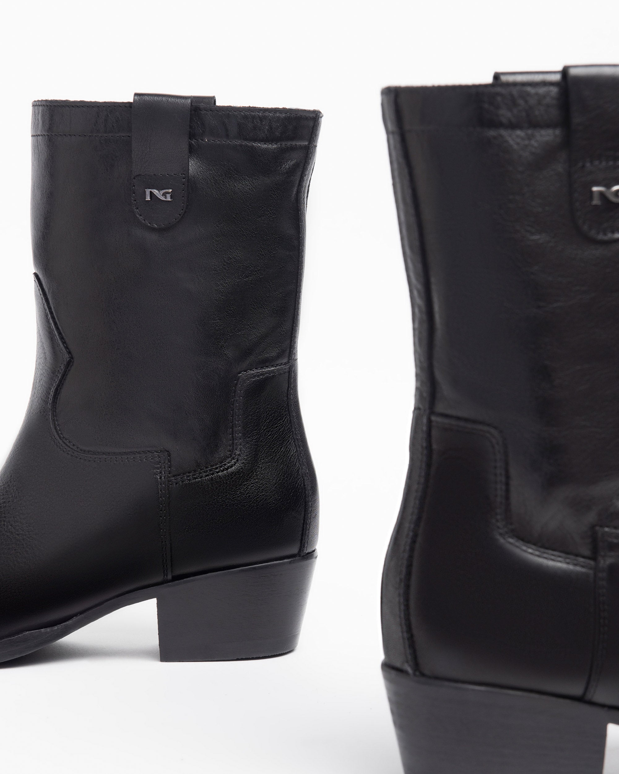 NeroGiardini Bottines Femme en Cuir Automne Hiver