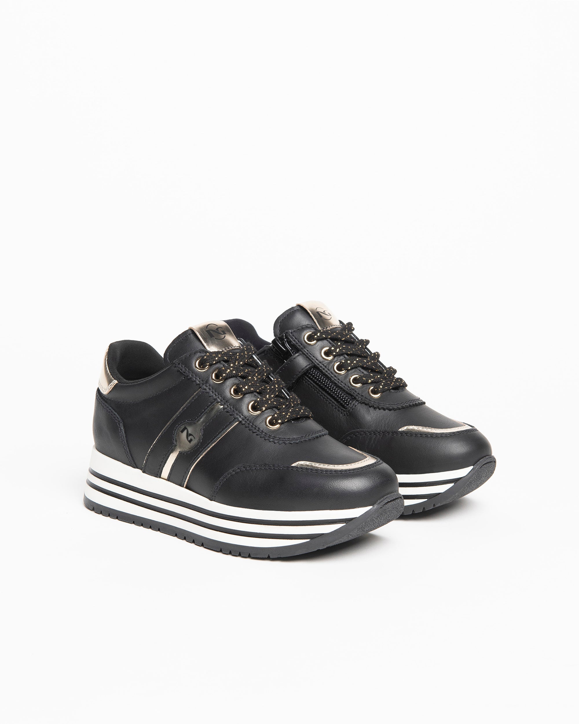 NeroGiardini Sneakers Teens Fille Cuir Pointure 34 Semelle Légère