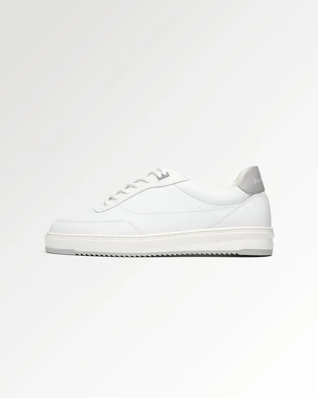 Filling Pieces Mondo Trim baskets blanches cuir nappa