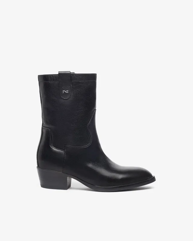 NeroGiardini Bottines Femme en Cuir Automne Hiver