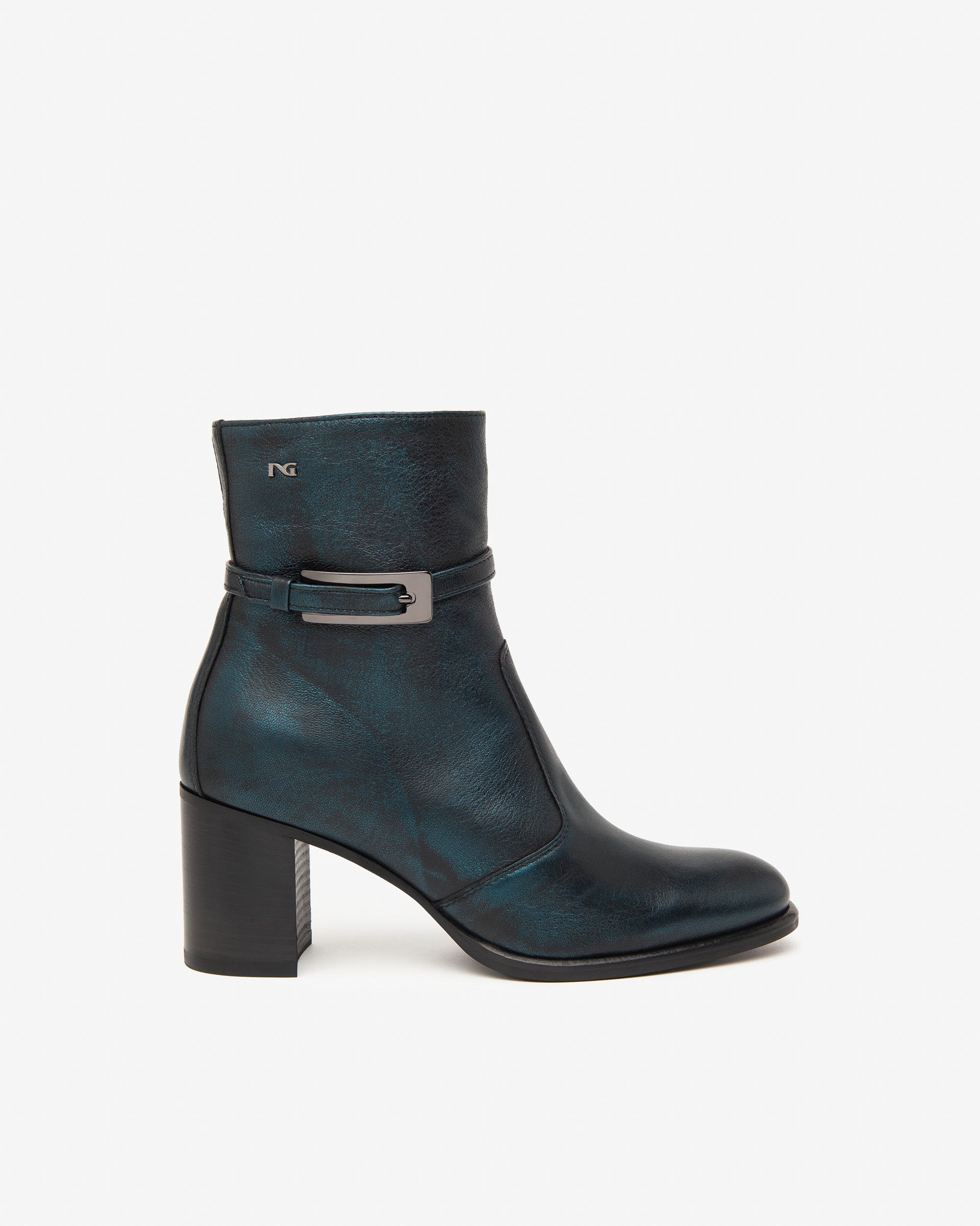 NeroGiardini Bottines boots femme cuir Made in Italy