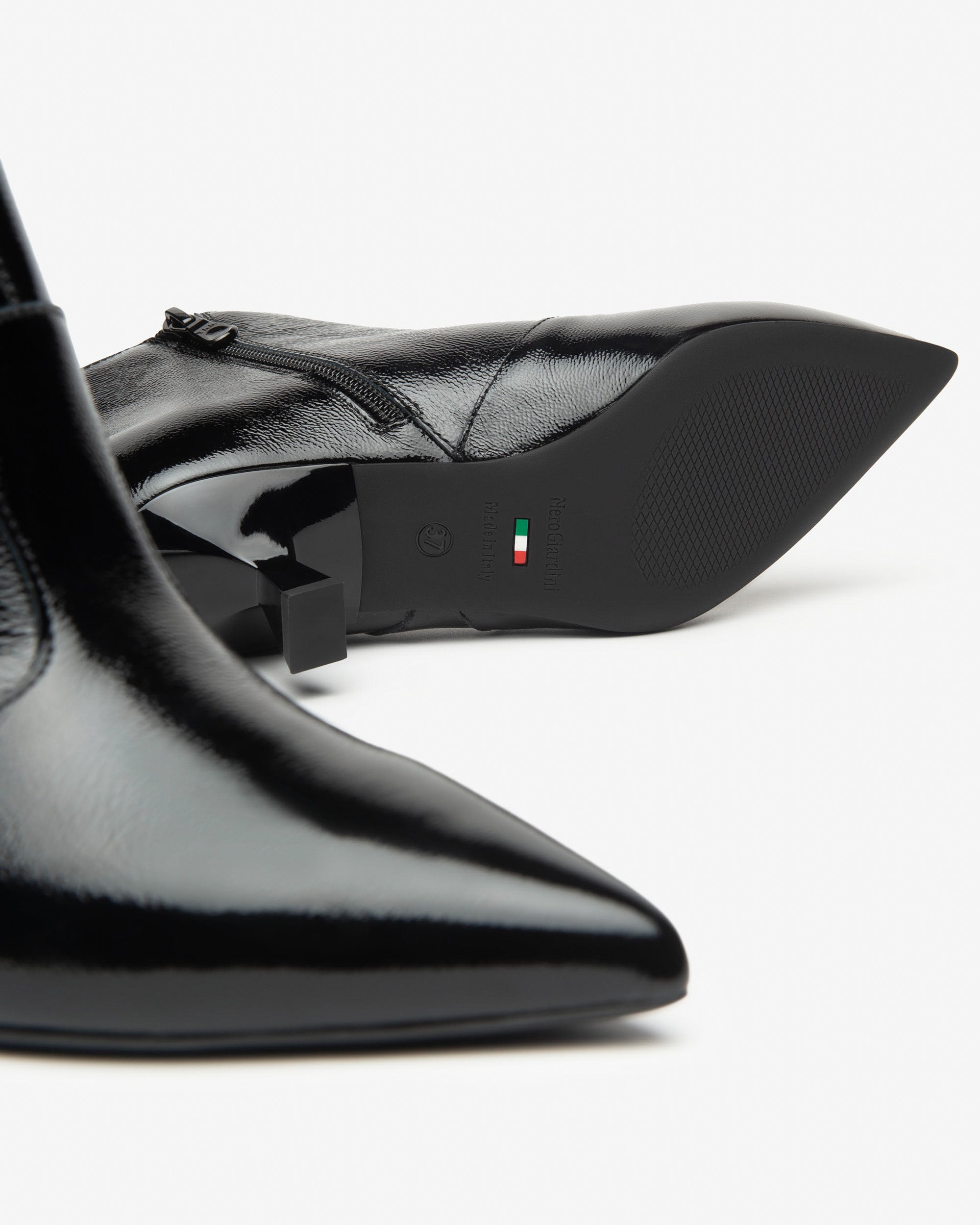 NeroGiardini Bottines Femme Vernis Premium Élégantes