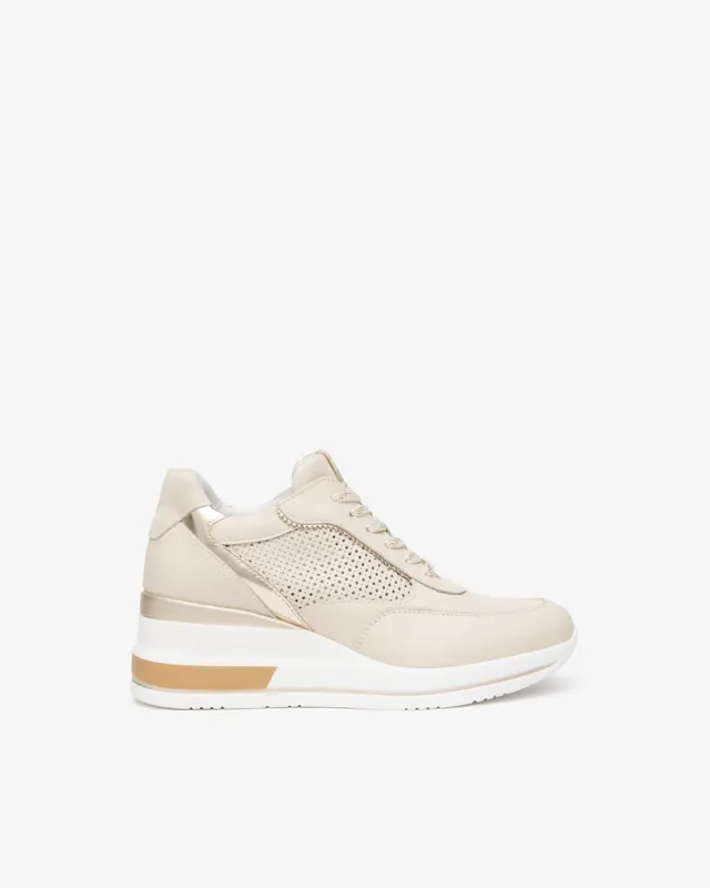 NeroGiardini Sneakers Femme Cuir Technique Été