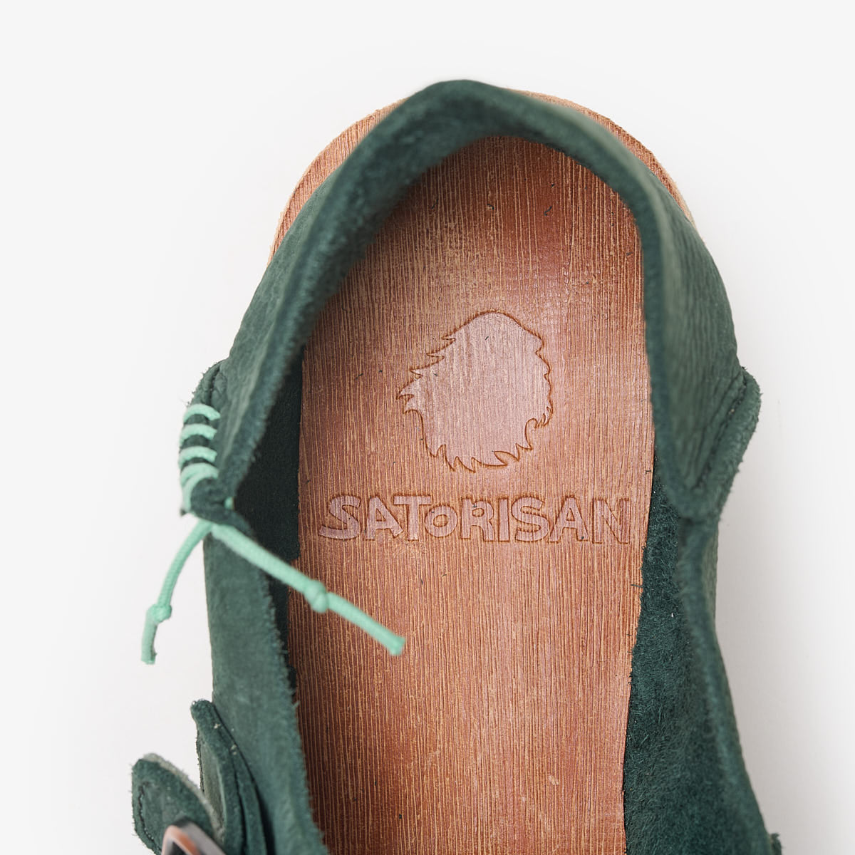 Satorisan Benirras Premium sandales cuir Spectral Green