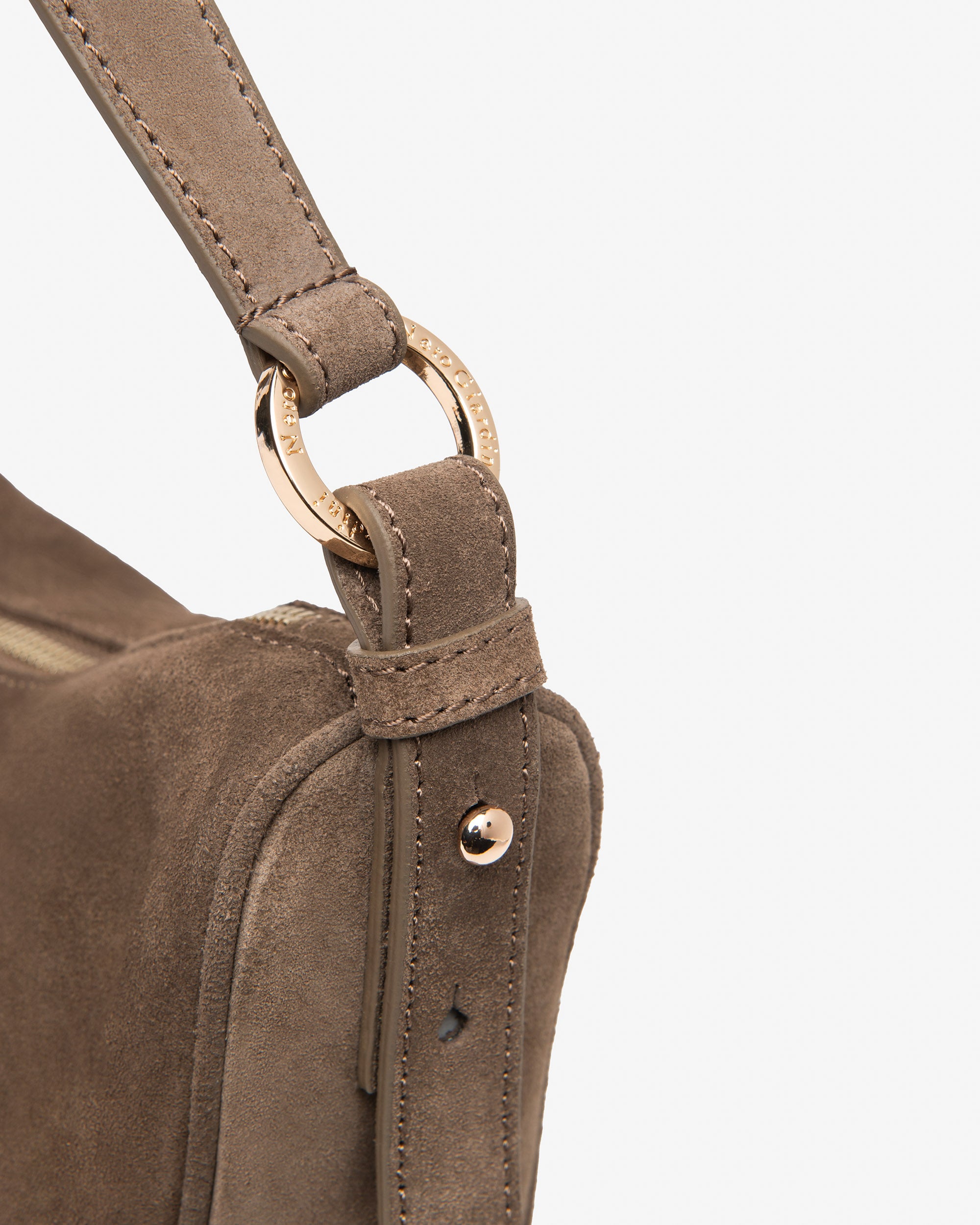 Nerogiardini Sacs Besace Cuir Femme PZ Daim Hobo