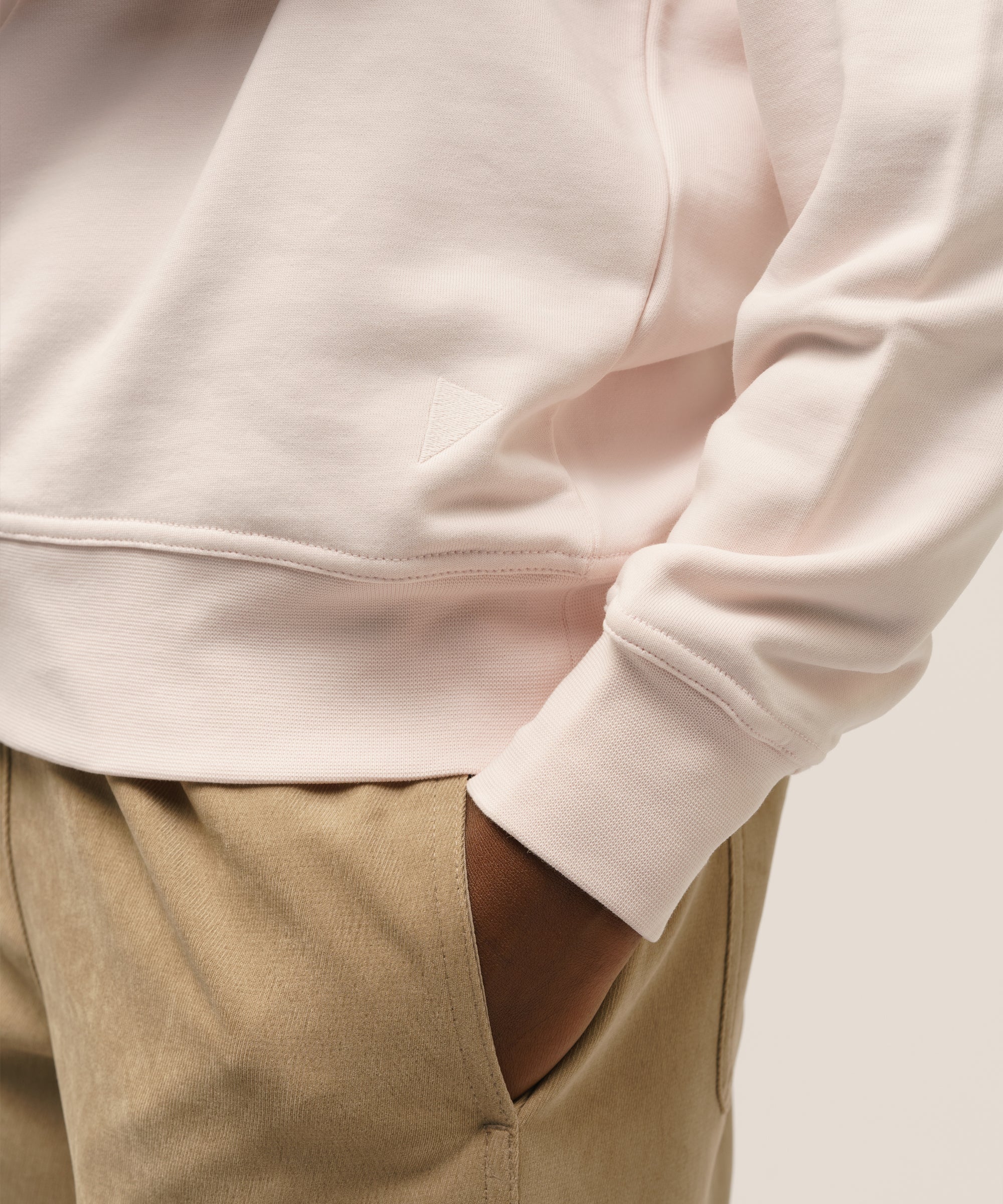 JAK Sweatshirt 01 sweatshirt Mauve coton bio 360 g