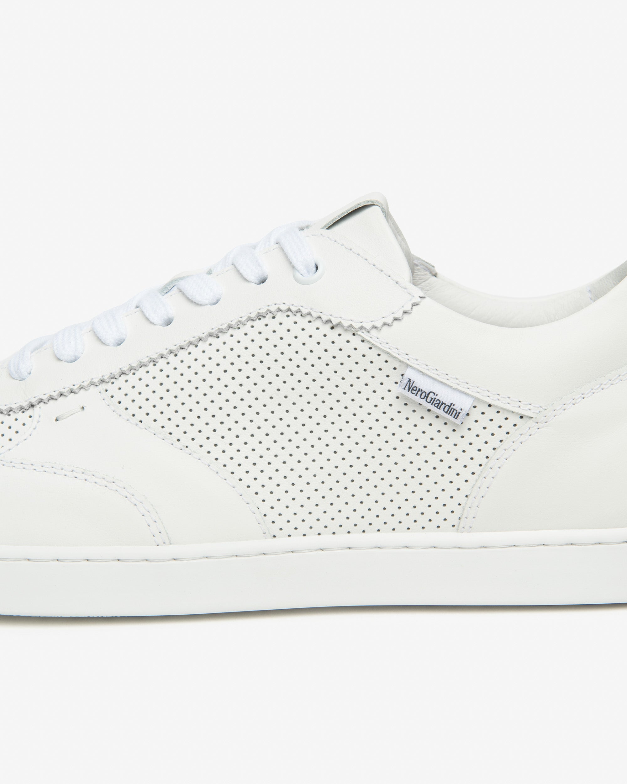 NeroGiardini Sneakers Homme Cuir Toile Été Confort