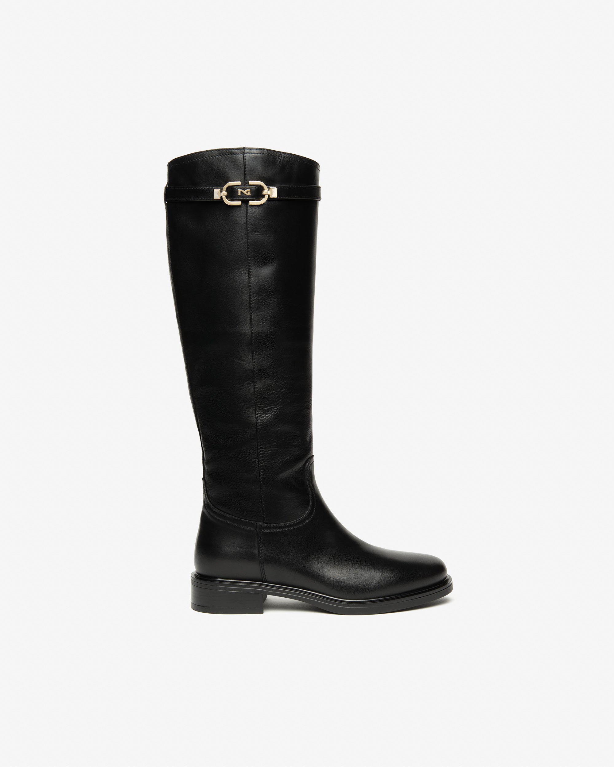 NeroGiardini Bottes bottes femme cuir memory