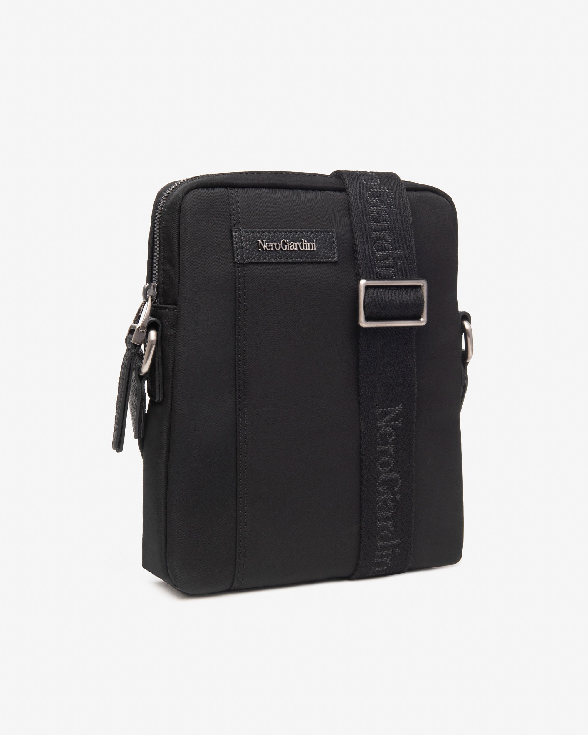 NeroGiardini Sac Sacoche Homme Matière Technique PZ