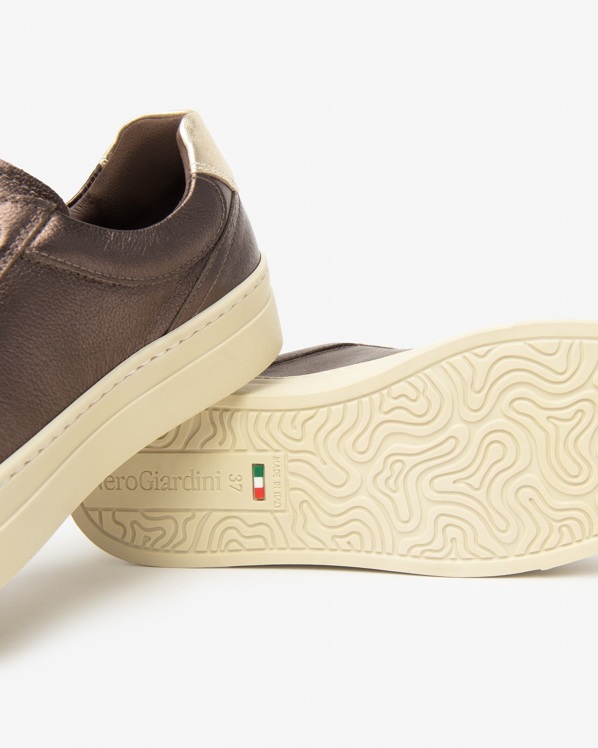 NeroGiardini Sneakers Femme Cuir Technique Memory Pointure 38