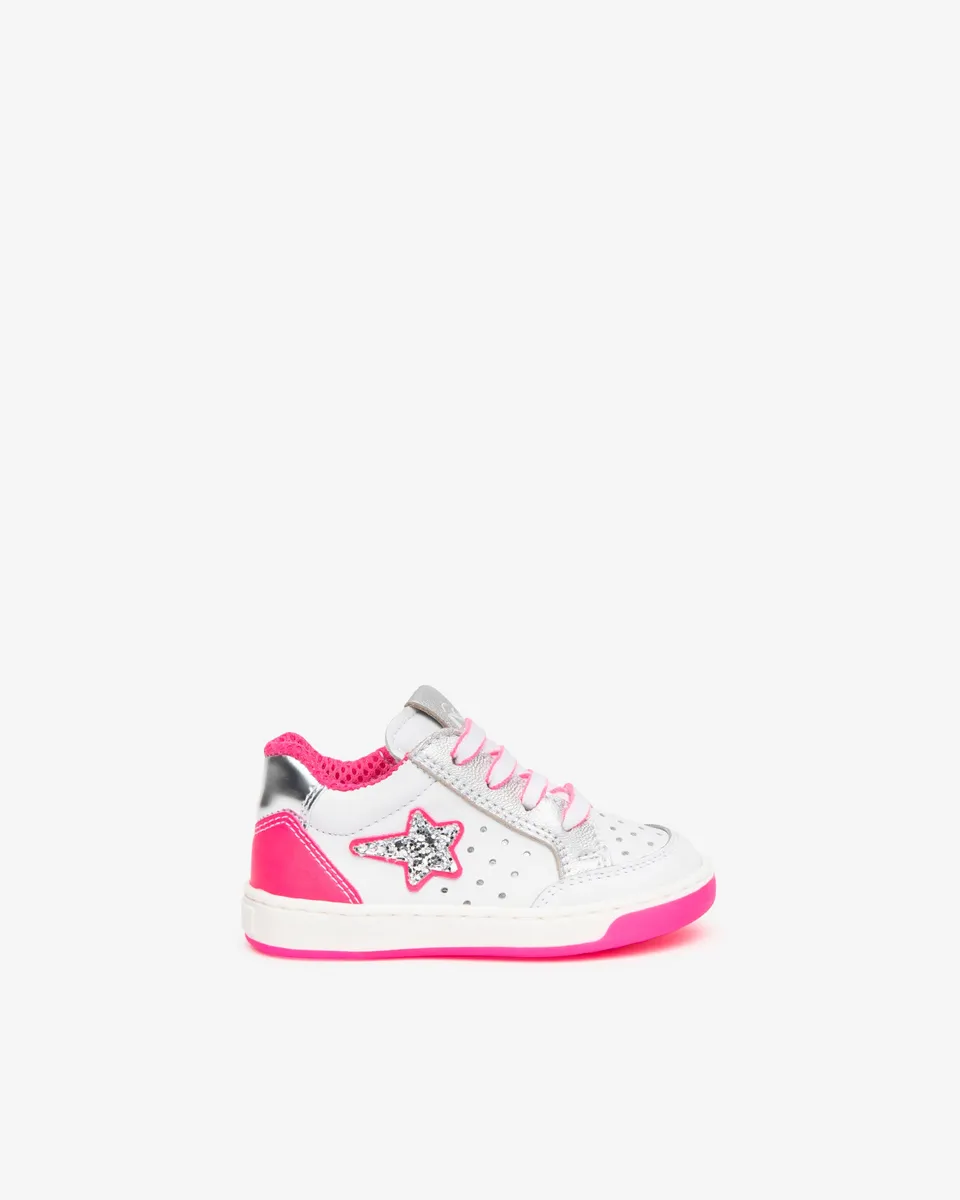 Nerogiardini Sneakers Baby sneakers fille cuir étoile 19-24