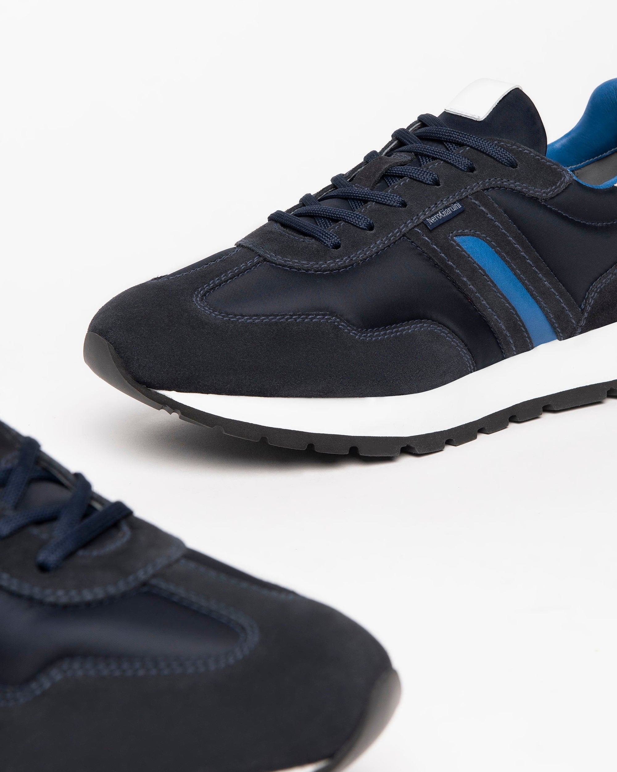 NeroGiardini Sneakers homme cuir velours DryGo