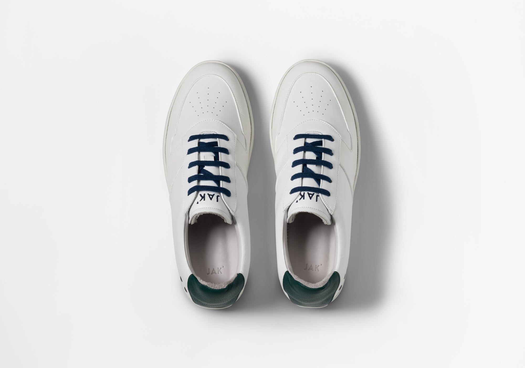 JAK Vantage Blue Green sneakers cuir
