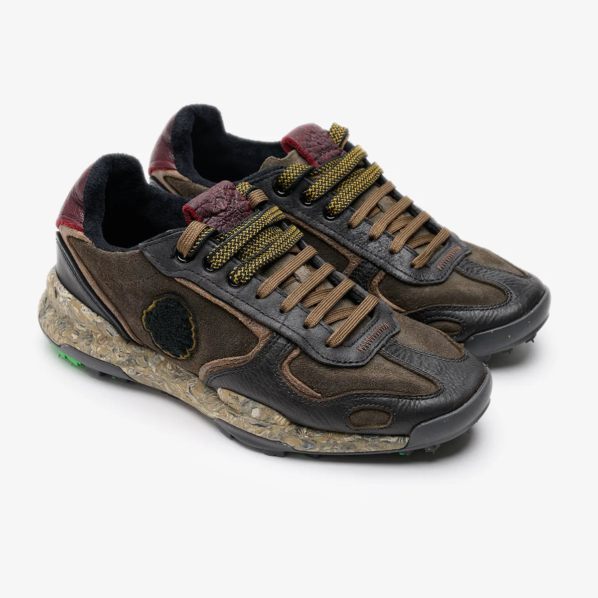 Satorisan Chacrona Premium EVO baskets noir cuir homme