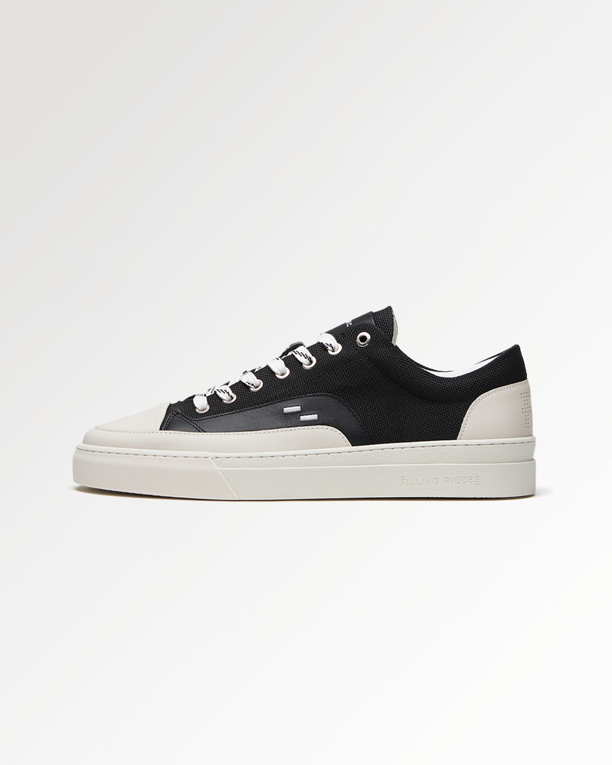 Filling Pieces Riviera Low sneakers Black toile cuir pointure exacte