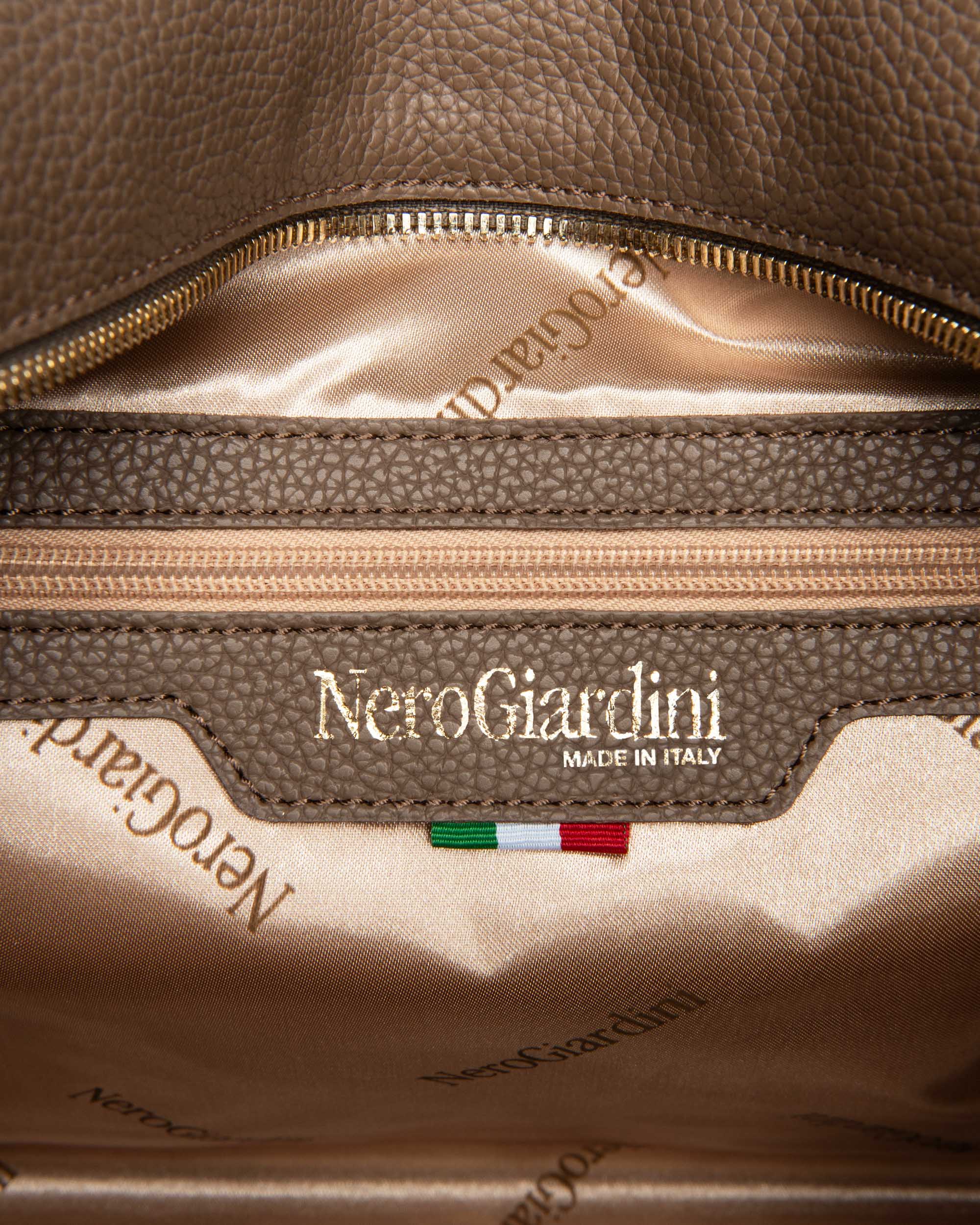 NeroGiardini Besace Femme Matière Technique Hobo