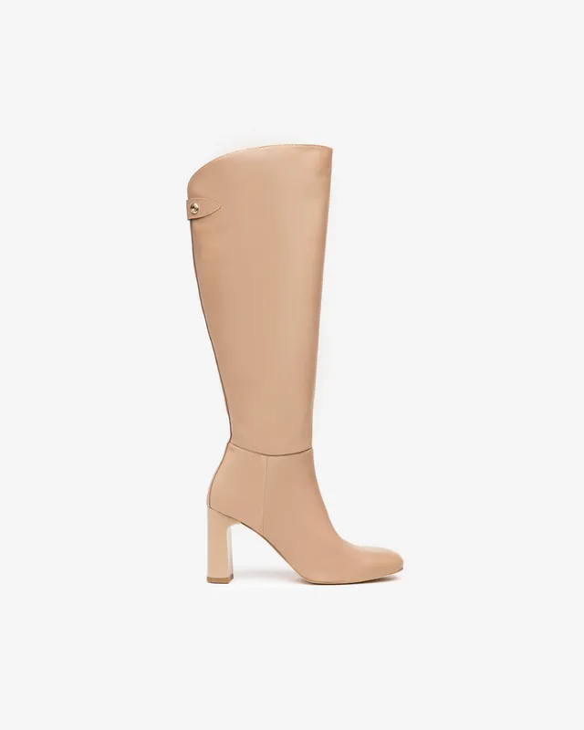 NeroGiardini Bottes Femme Cuir Automne Hiver Confort