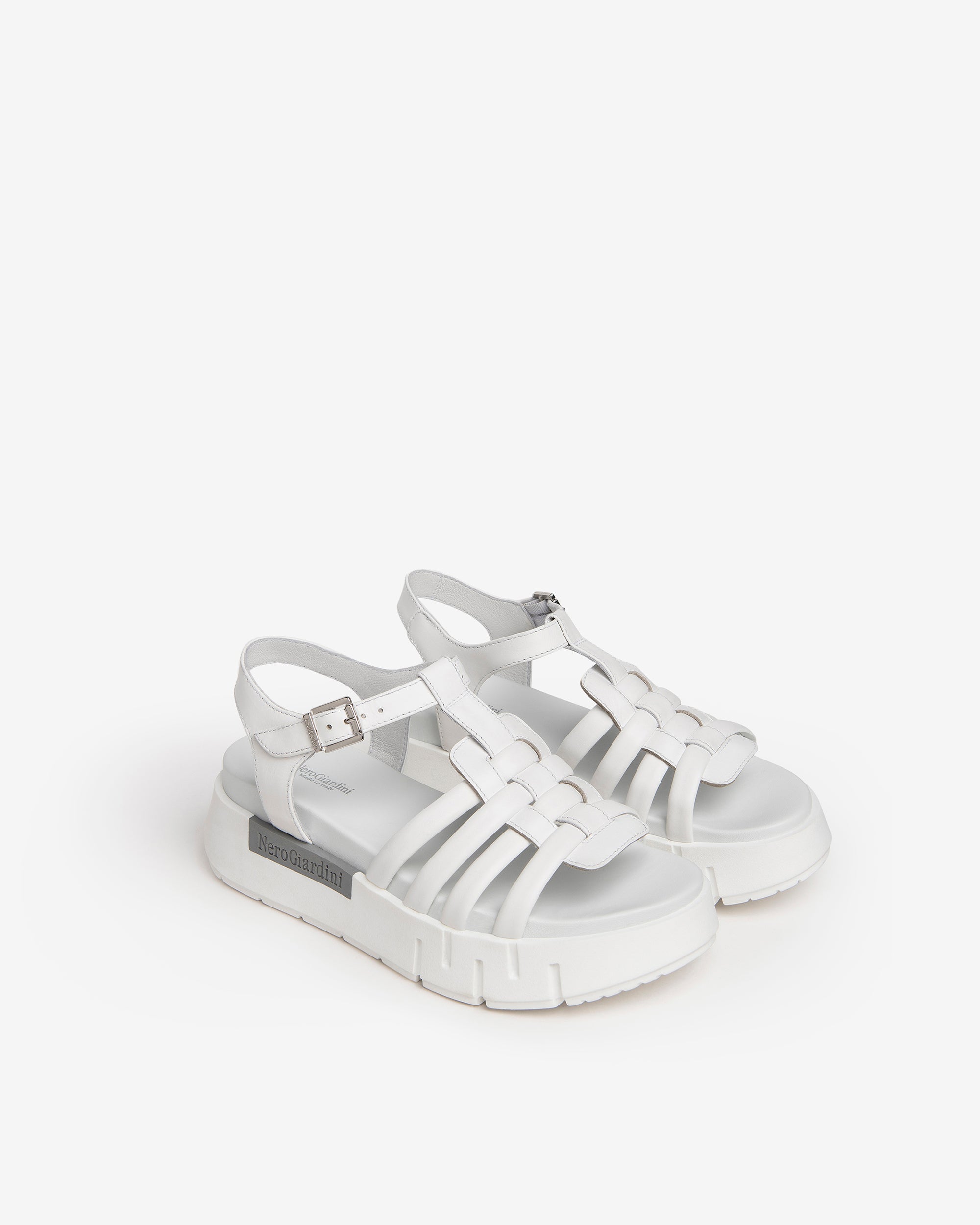 NeroGiardini Sandales Femme Cuir Confort Été