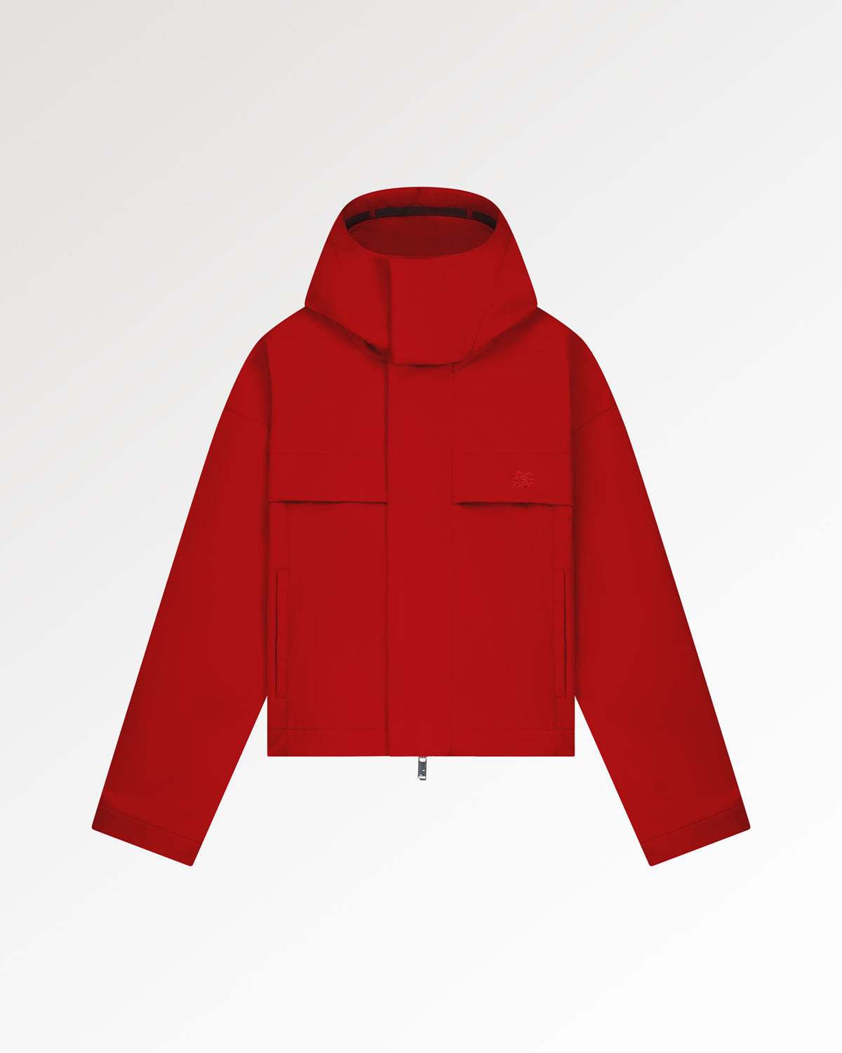 Filling Pieces Cropped Light veste légère Scarlet Red nylon