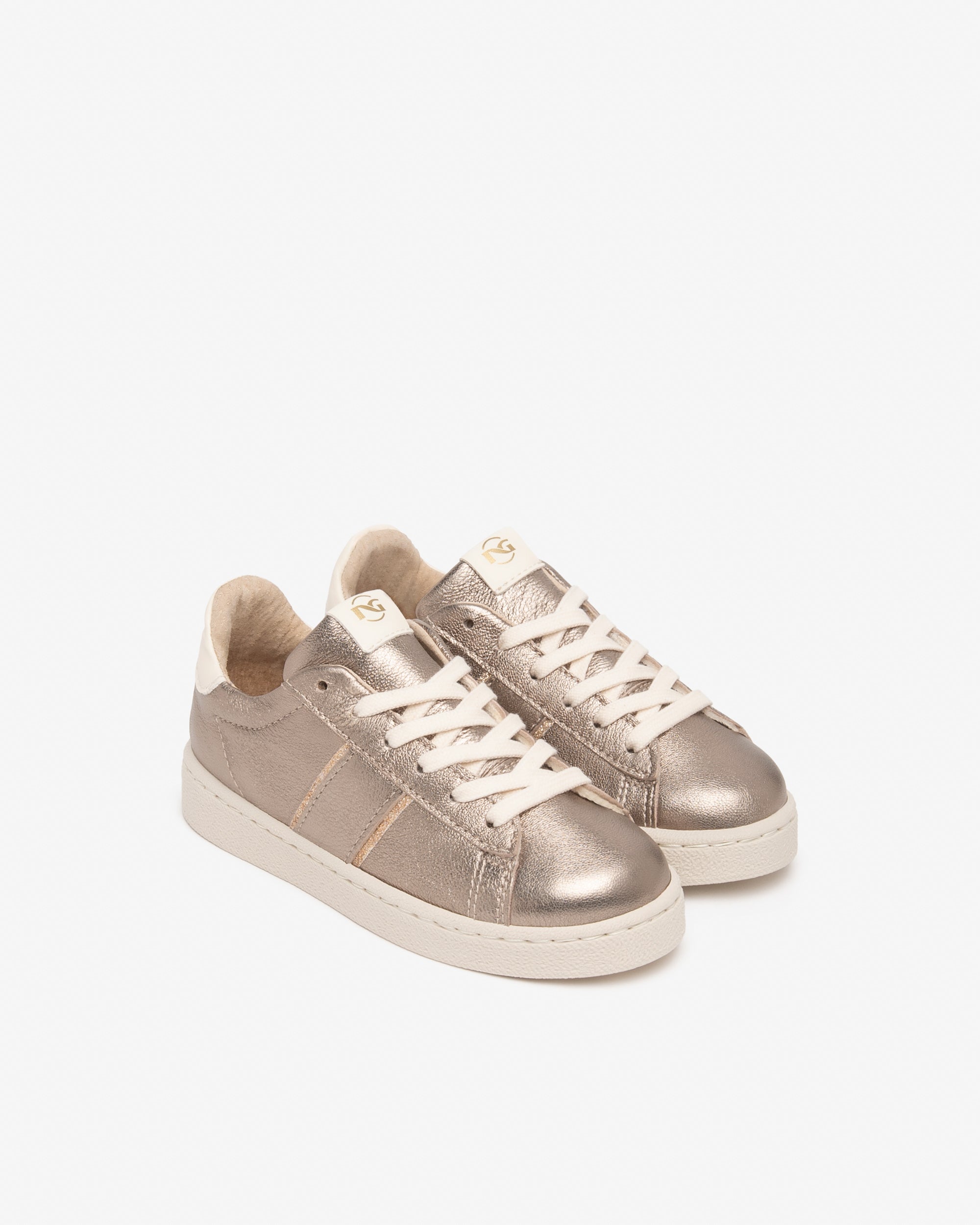 Nerogiardini Sneakers Teen Fille Cuir Laminé 30-39