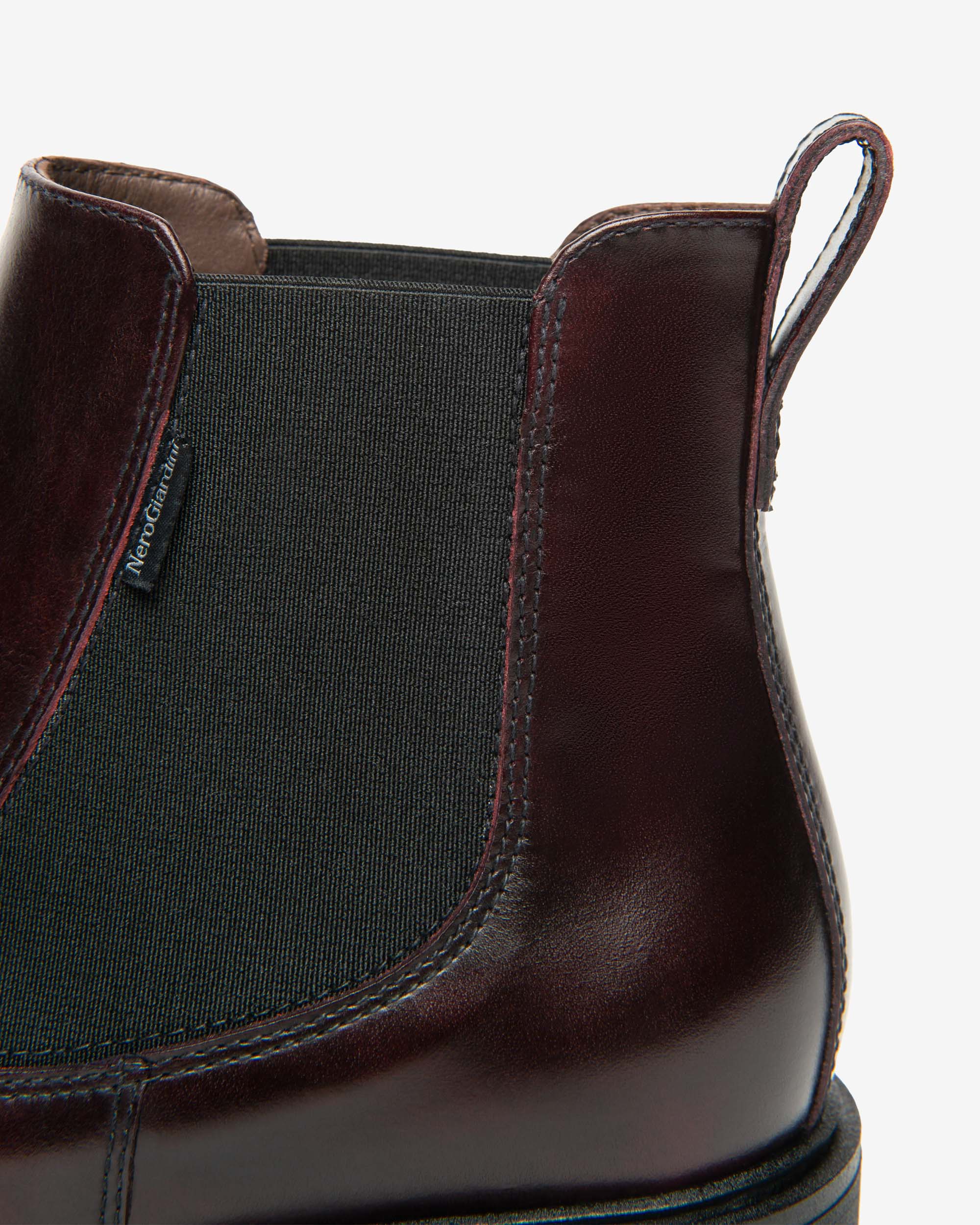 NeroGiardini Bottines Chelsea Femme Cuir Talon 35mm